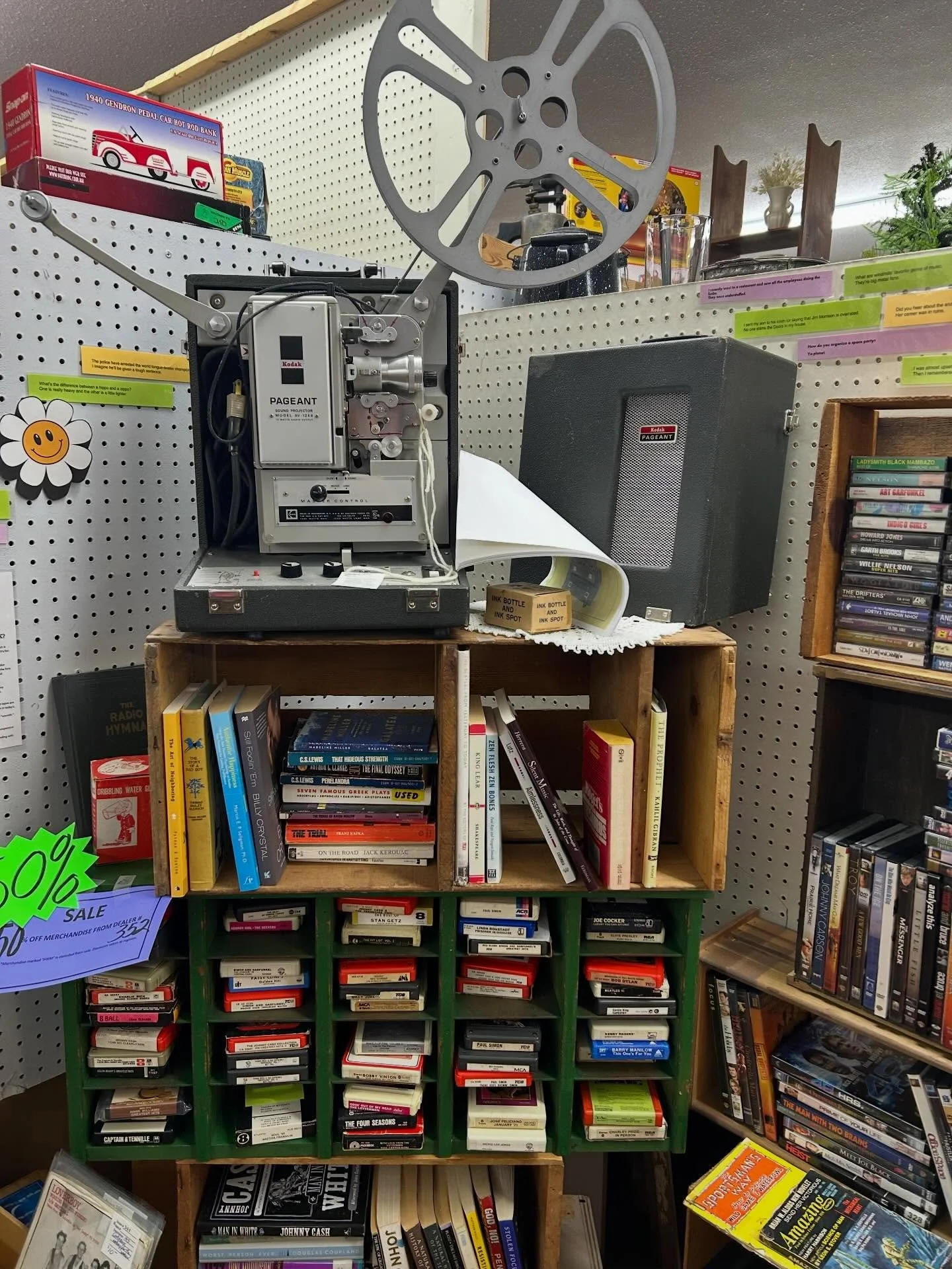 Might we suggest stocking up on hobby supplies and entertainment just in case the weather keeps you indoors for a bit? 🤔 We&rsquo;re here for you today from 10-5!