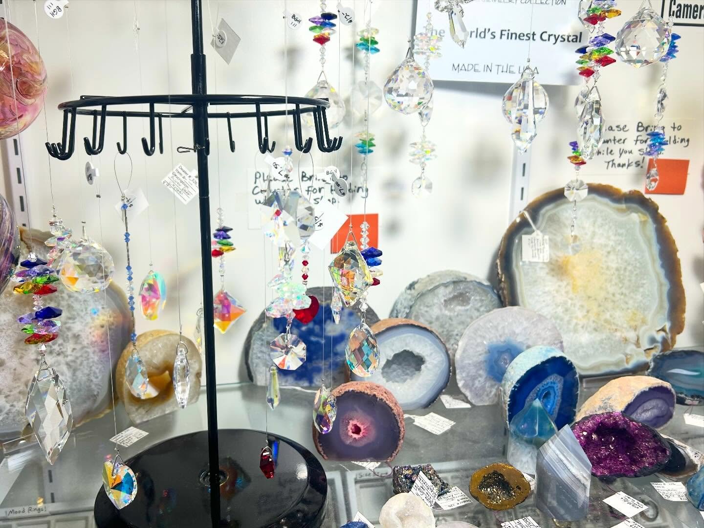 Who doesn&rsquo;t love a prism in the sunshine? ☀️☀️☀️(We&rsquo;ve got the prisms, you find the sunshine.) 😉 We&rsquo;re here for you from 10-5 today!