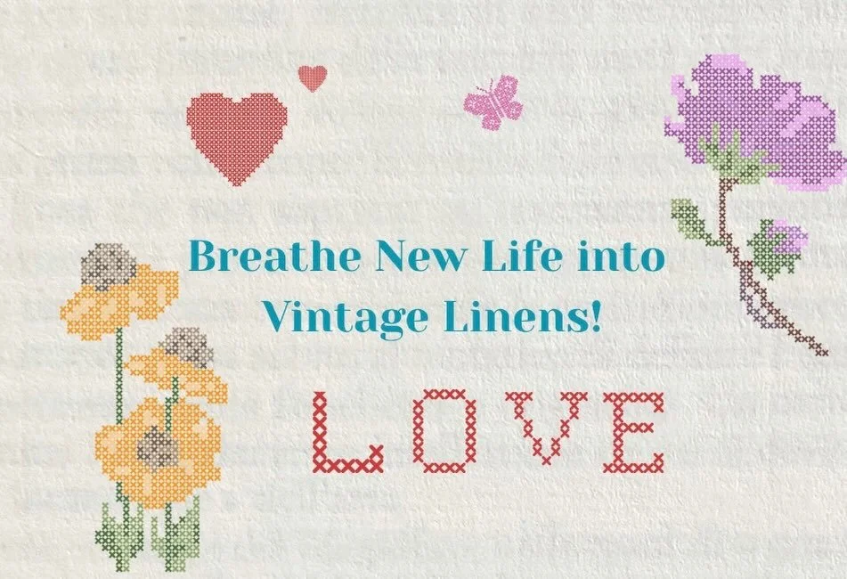 Discover numerous tips &amp; tricks to brighten, whiten, and remove stains! Reimagine creative ways to use these keepsakes with Janis Mineart! 💕
Sign up in advance at New Generations of Harmony. $15 per person - cash or check, only.
