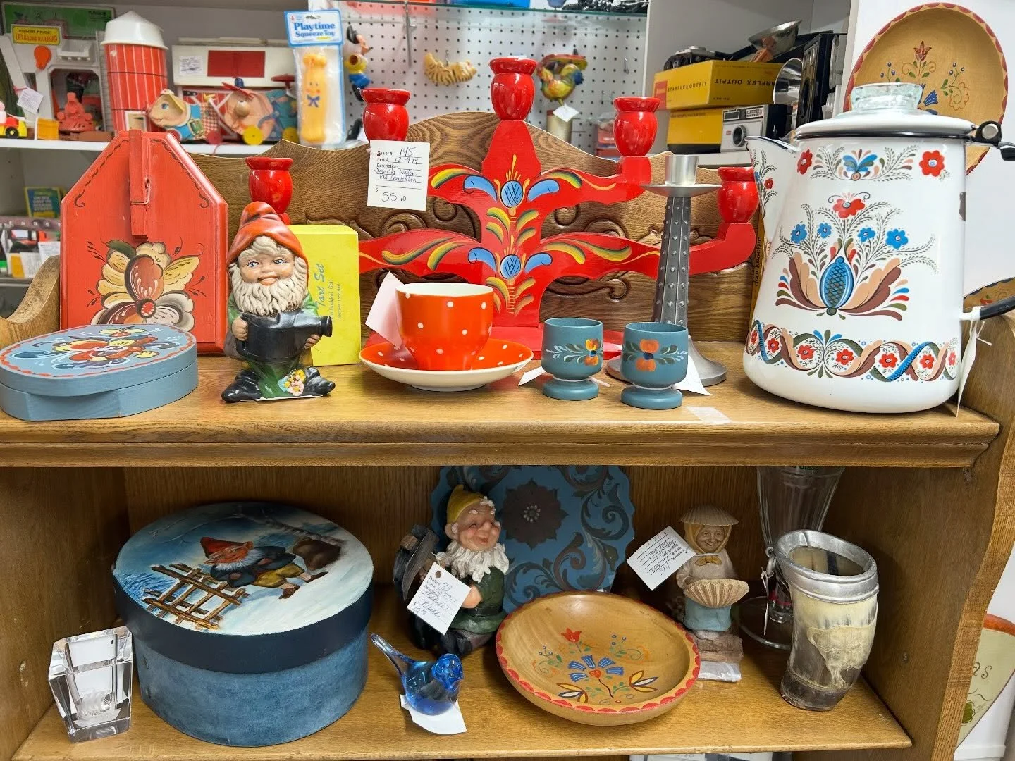 Stop in on your way home from Nordic Fest today and pick up something fun to remember the weekend by! We&rsquo;re here for you today from 10-5! ☀️☀️☀️