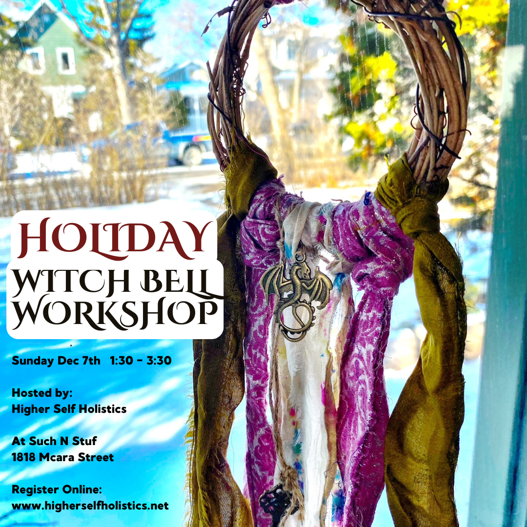 Holiday Witch Bell Workshop at Such N Stuf