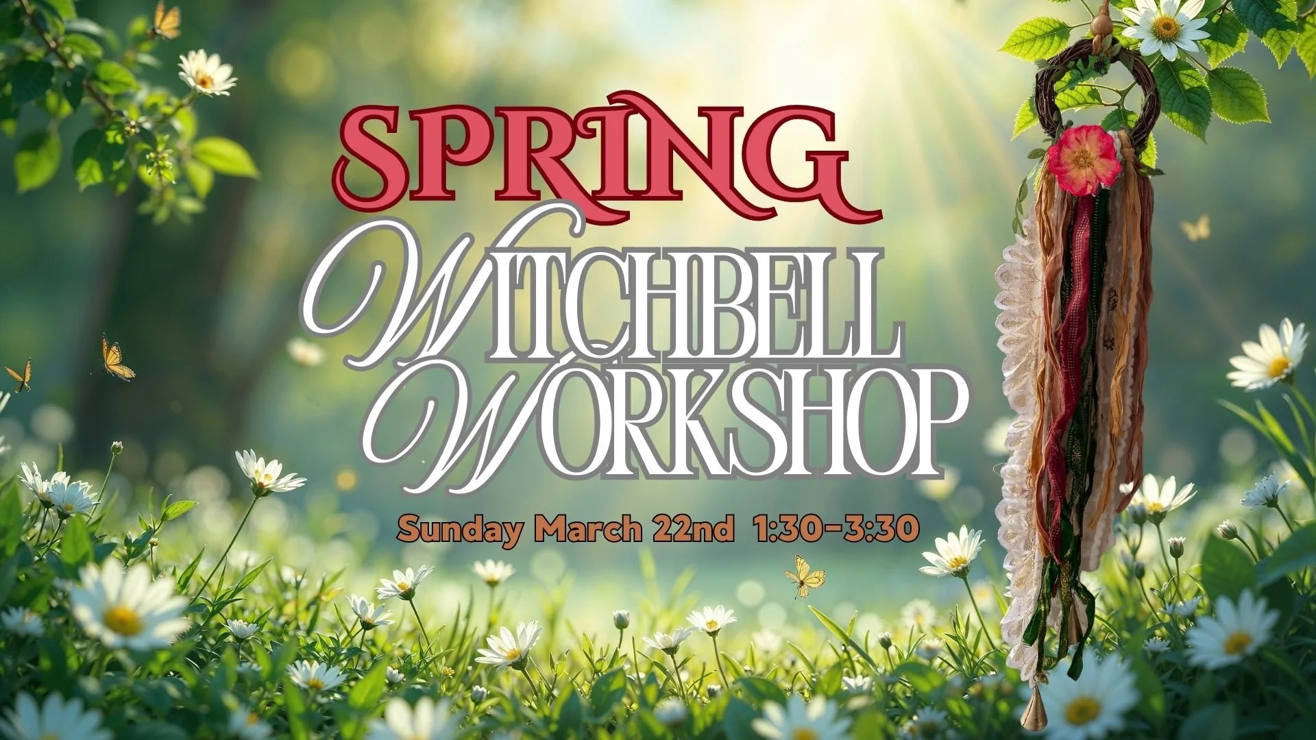 Spring Witch Bell Workshop at Indulge