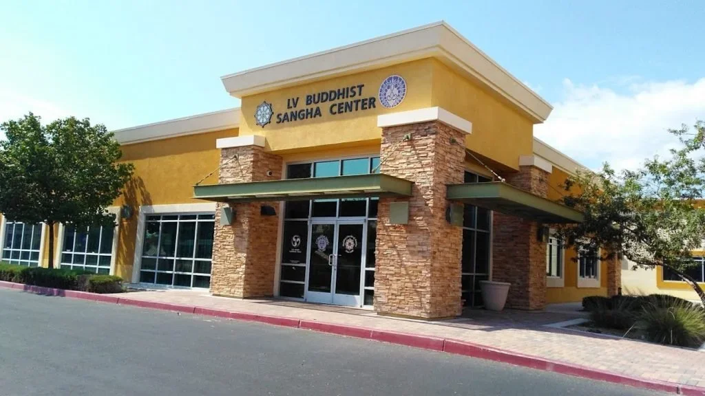 An outside shot of Las Vegas Buddhist Sangha Center