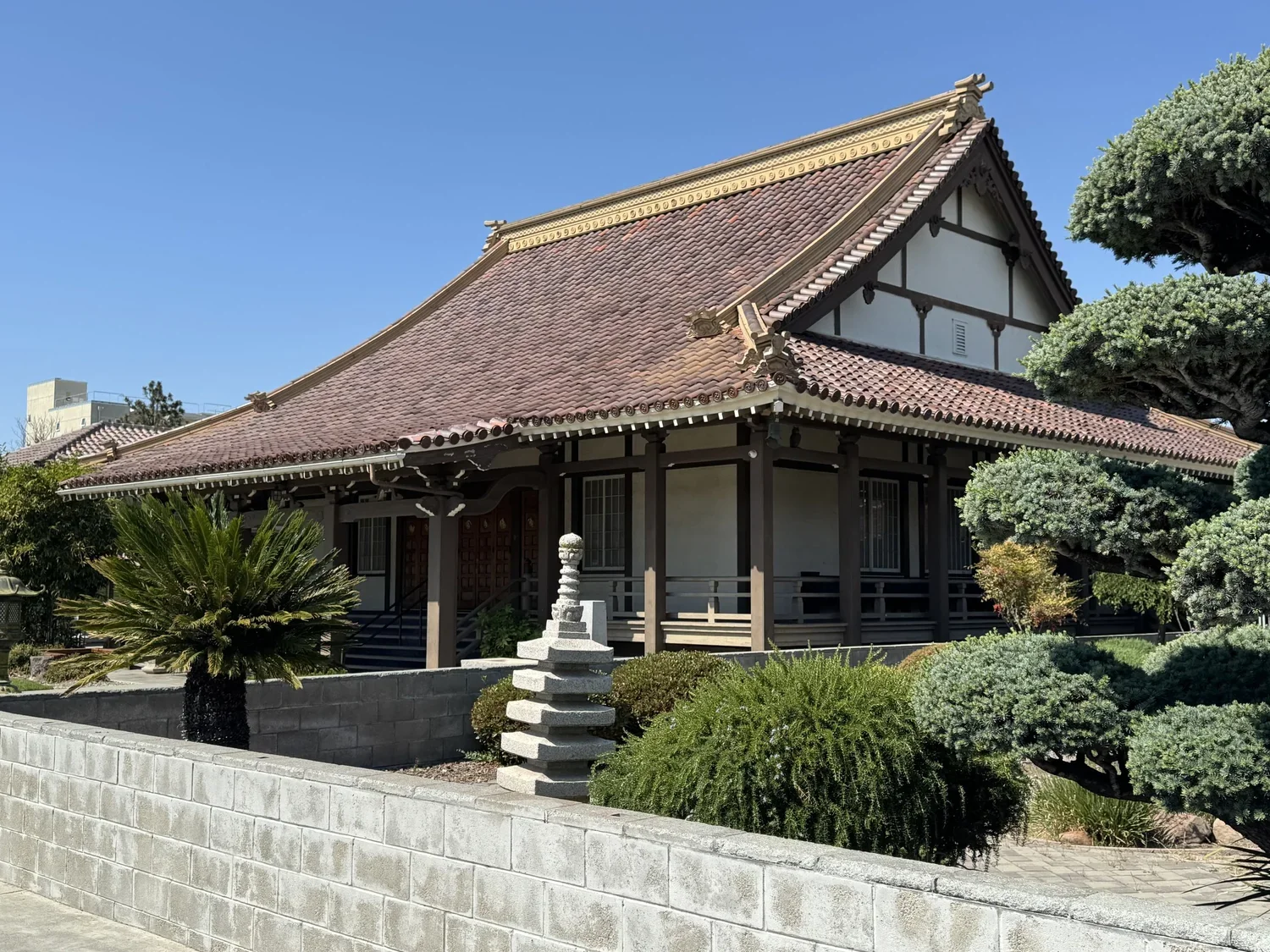 Outside photo of San Jose Buddhist Church Betsuin