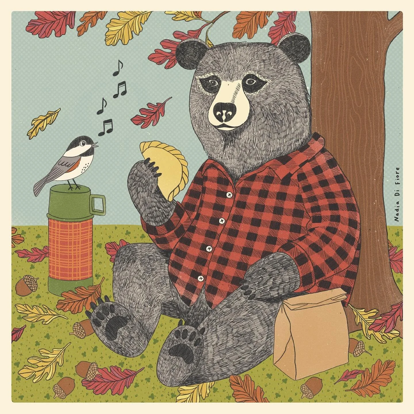 He picked the milder option. That was already cutting it close. It was his lunch break. He sat on the back curb, legs extended like a child at recess. The patty had just enough heat to make his nose twitch. One bite, then another. A sip from his ther