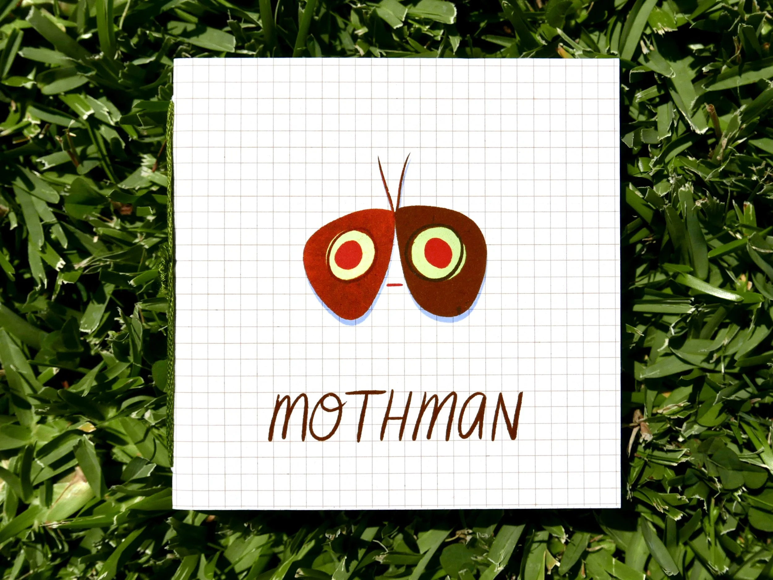 mothman - a zine based on a personal experience about a stalker