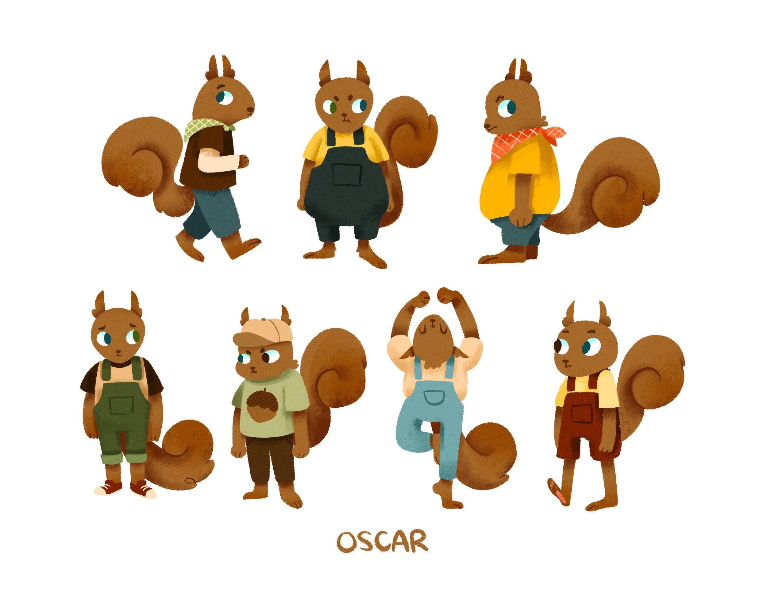 character sketches & renders