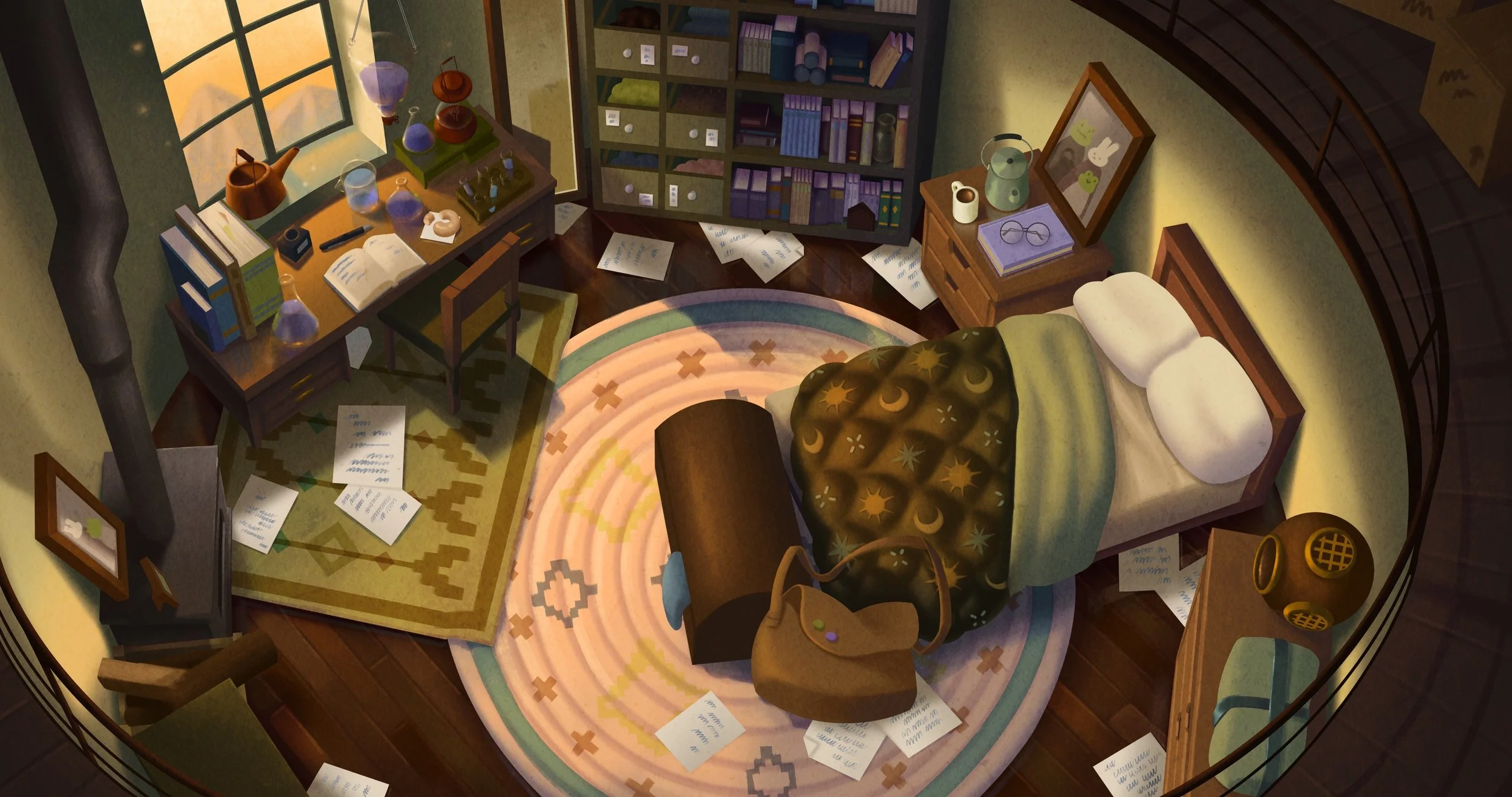 lighthouse - backgrounds & props