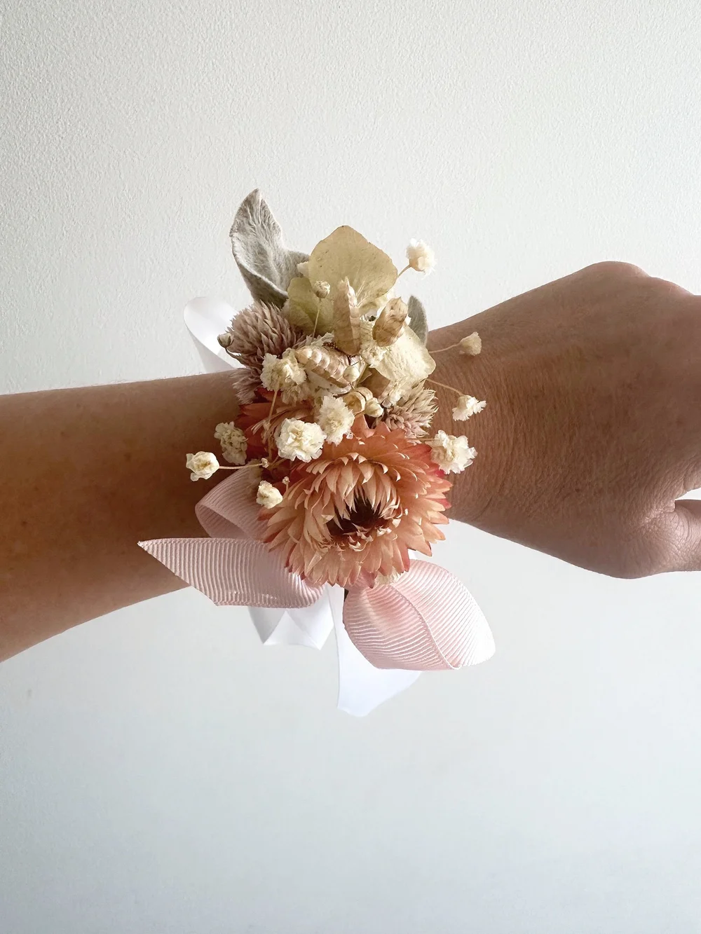 Dried Flower Corsage — Flora and Foal Natural + Local Blooms