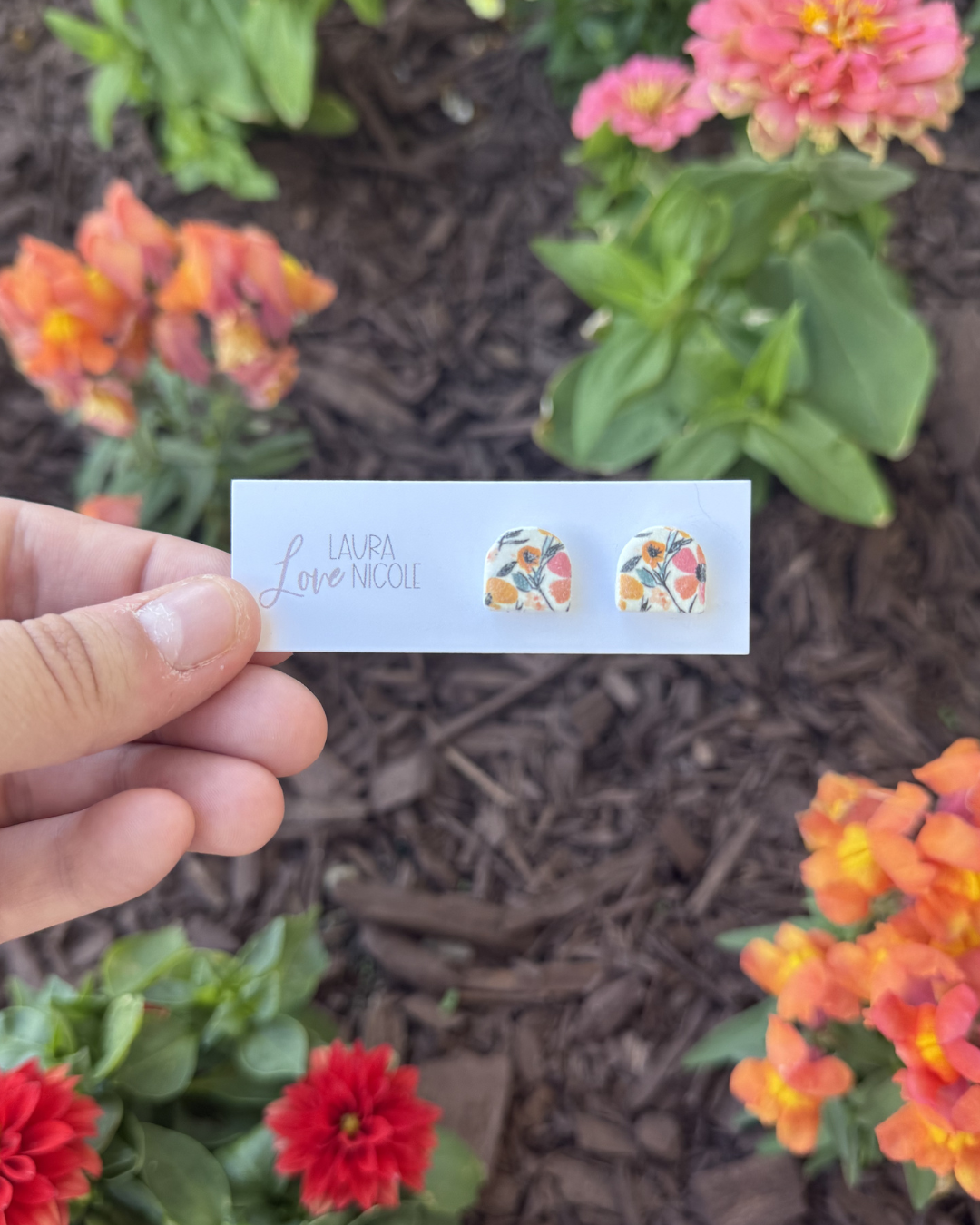 Southern Floral Studs