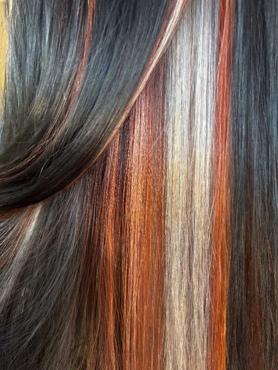 Calico hair is having a moment 🖤🤎🤍
This trending blend of bold contrast &amp; soft dimension is everything. Ready to try the look Tupelo can&rsquo;t stop talking about?

📍 Tupelo, MS | Alchemy Hair Studio

Hair by: @seraphhair

#CalicoColor #Tupe