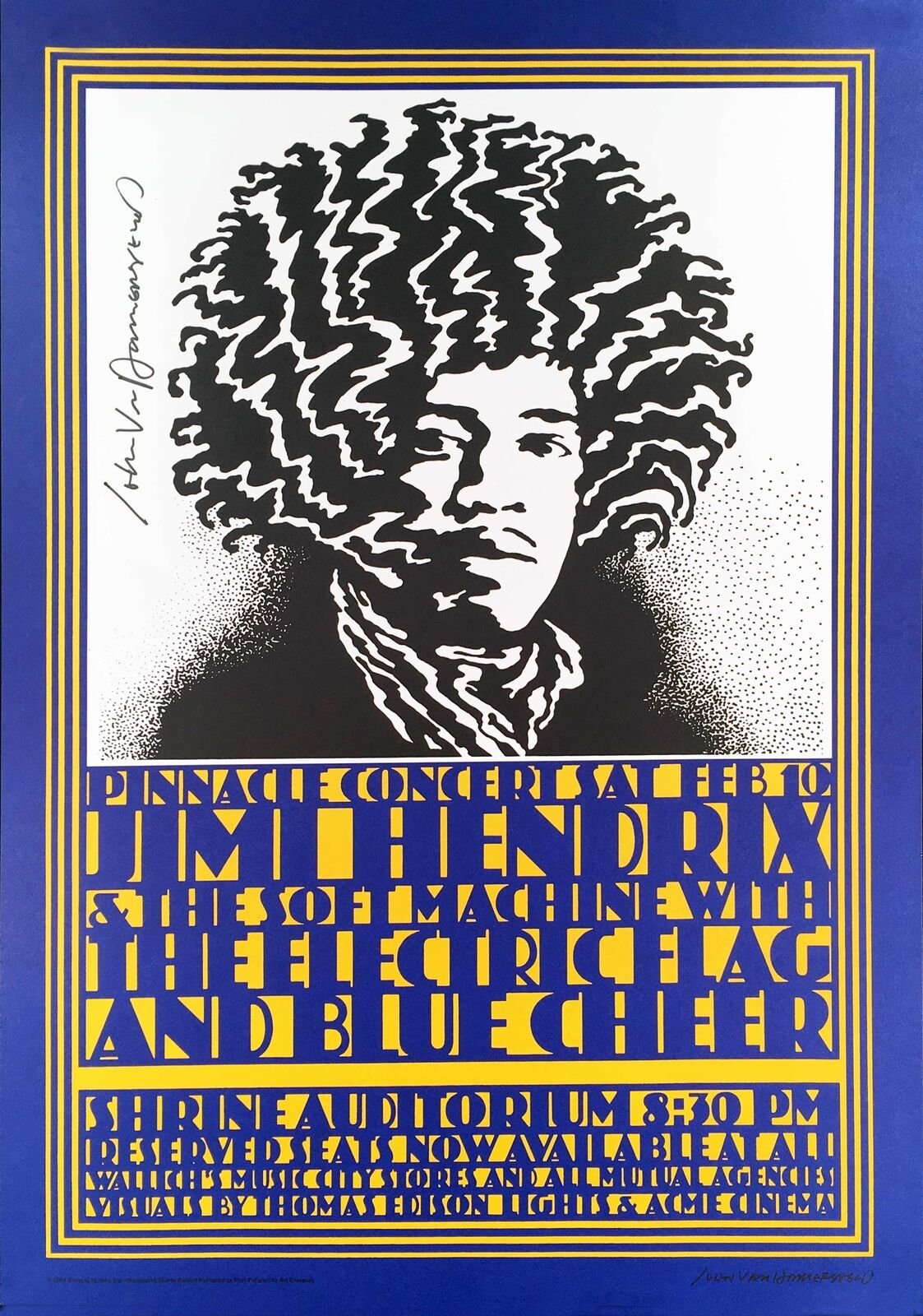 John Van Hamersveld, Jimi Hendrix