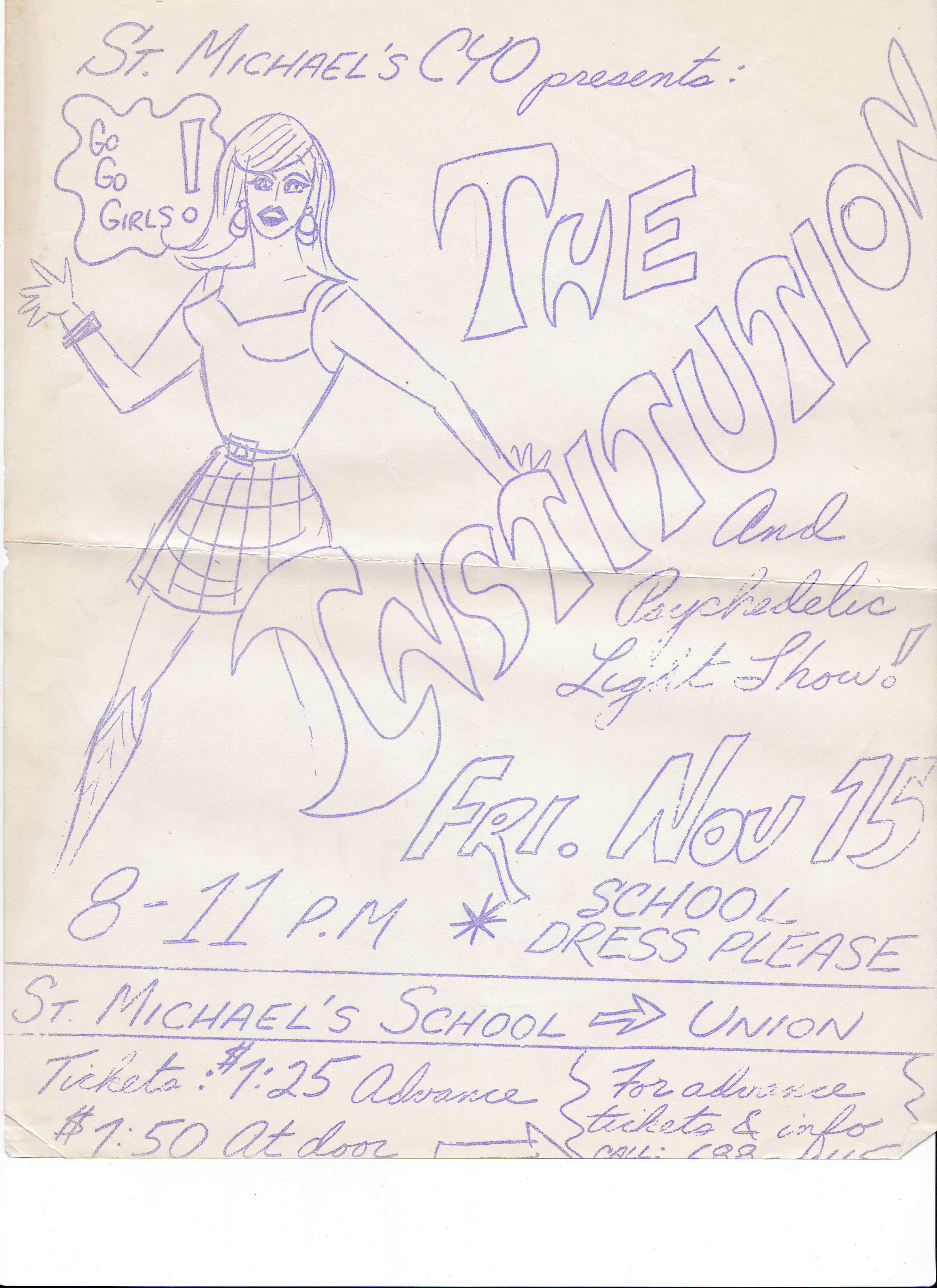 St. Michael's CYO, Union, NJ, Nov. 15, 1968