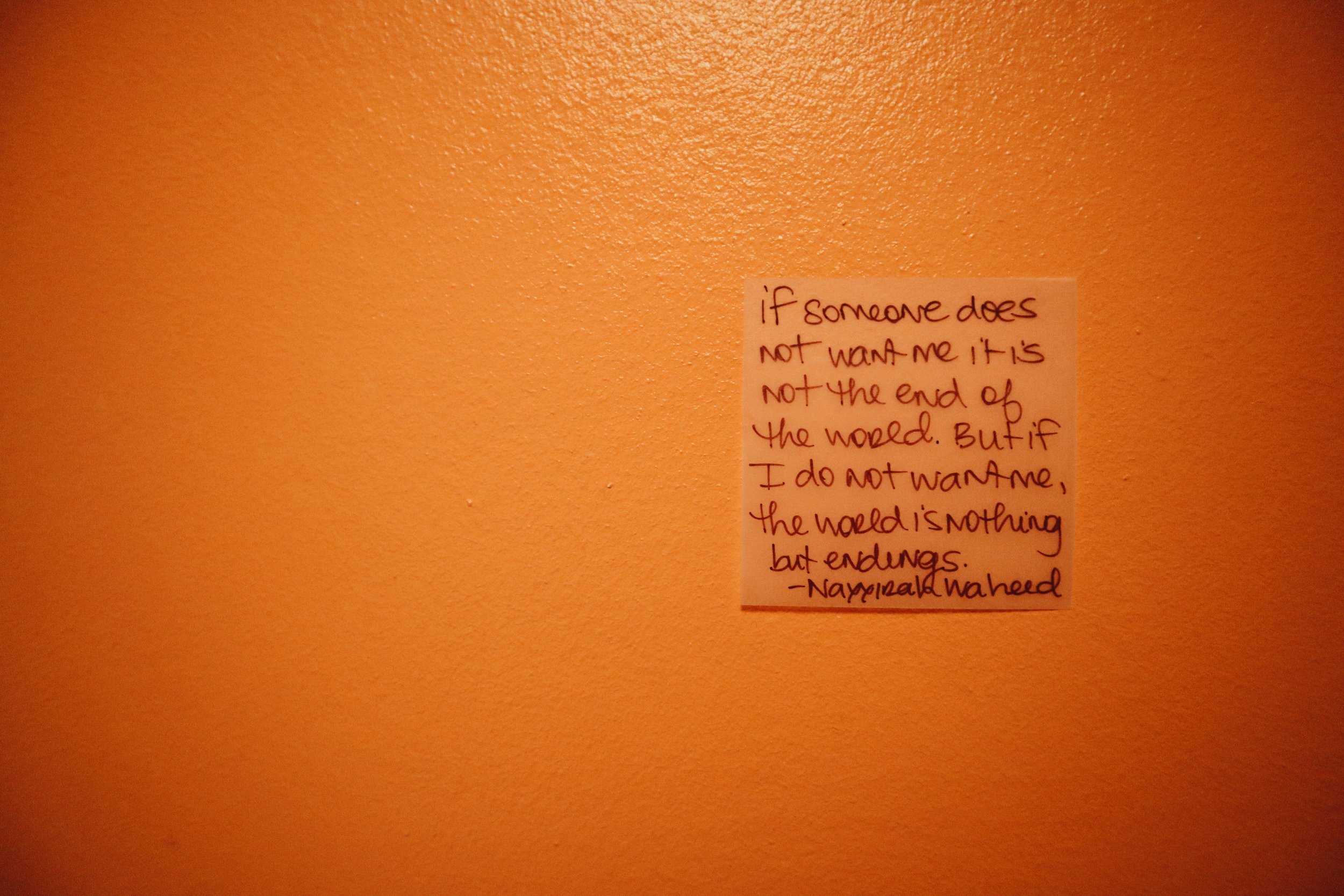 radical honesty for wholeness.