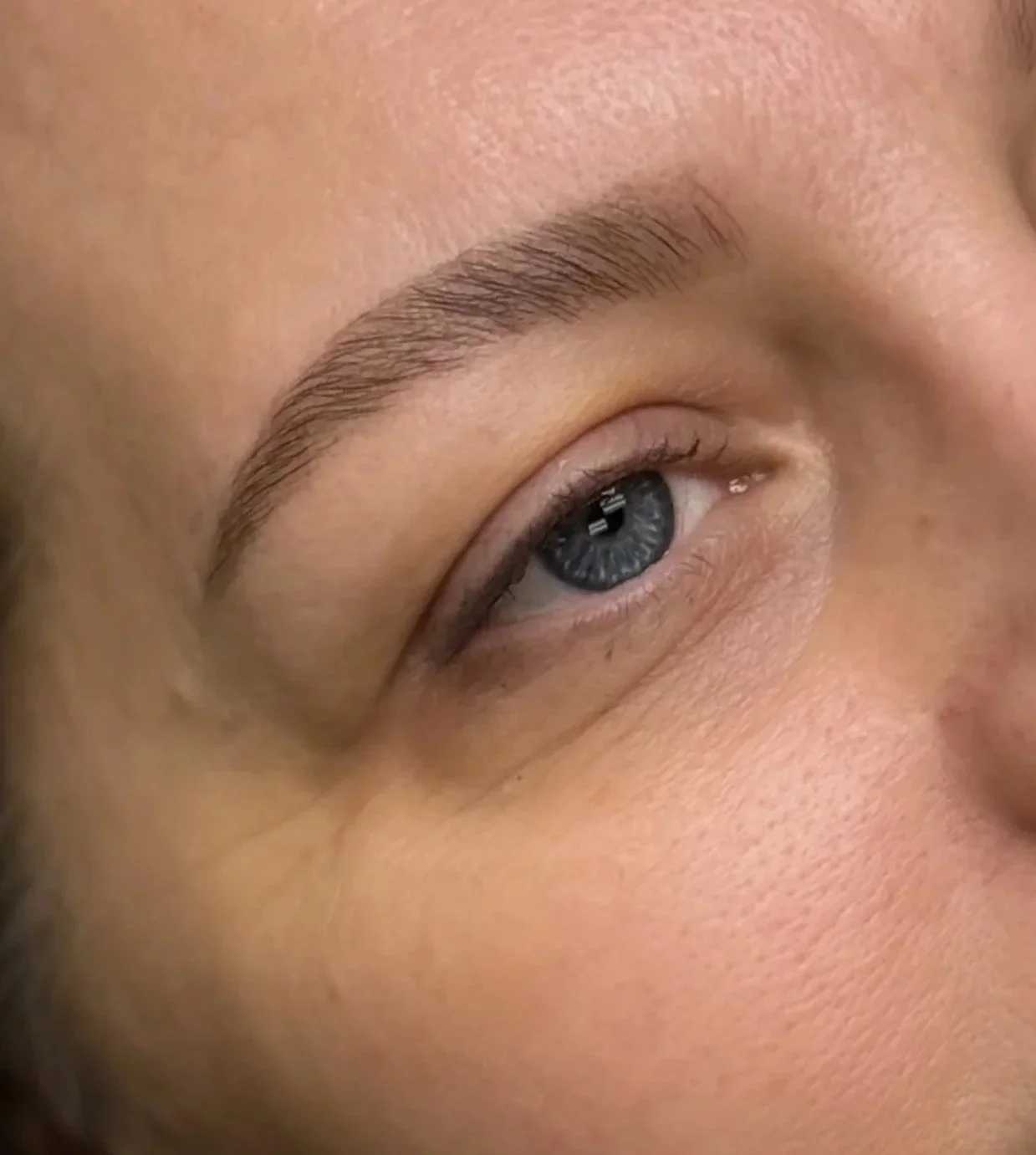 brow lamination tint and shaping