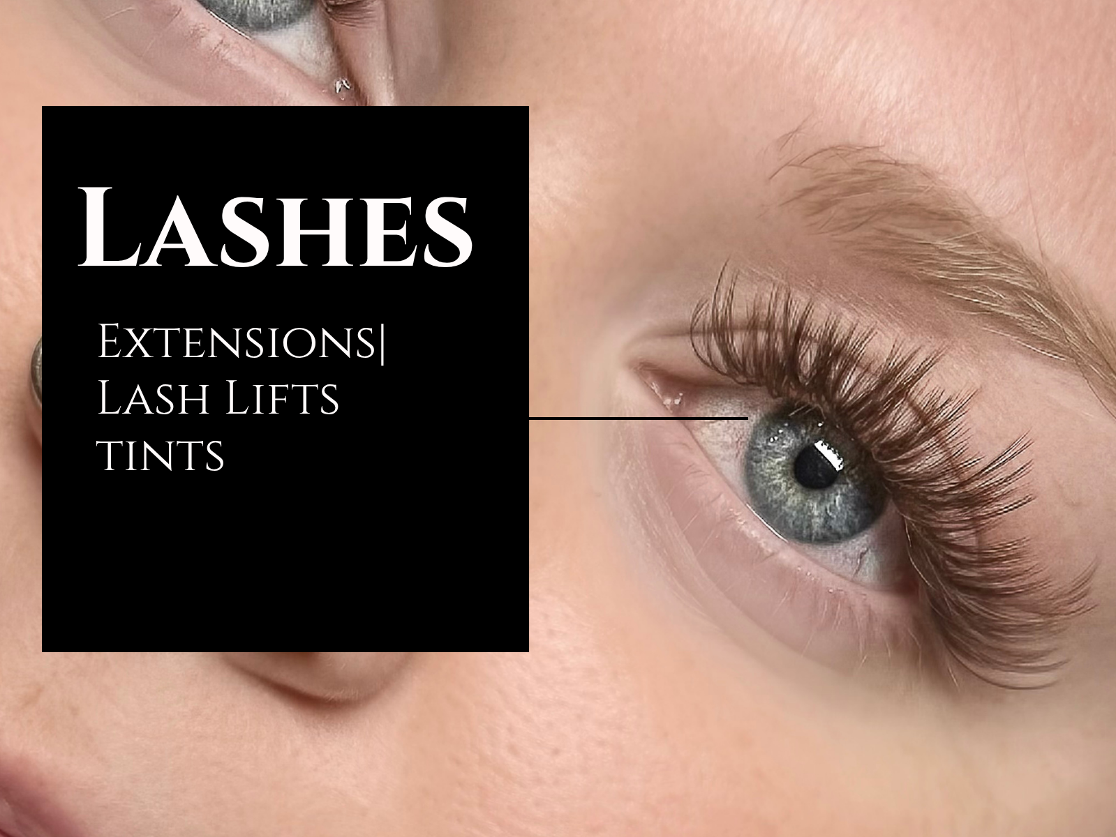 Brown Wispy lashes C curl