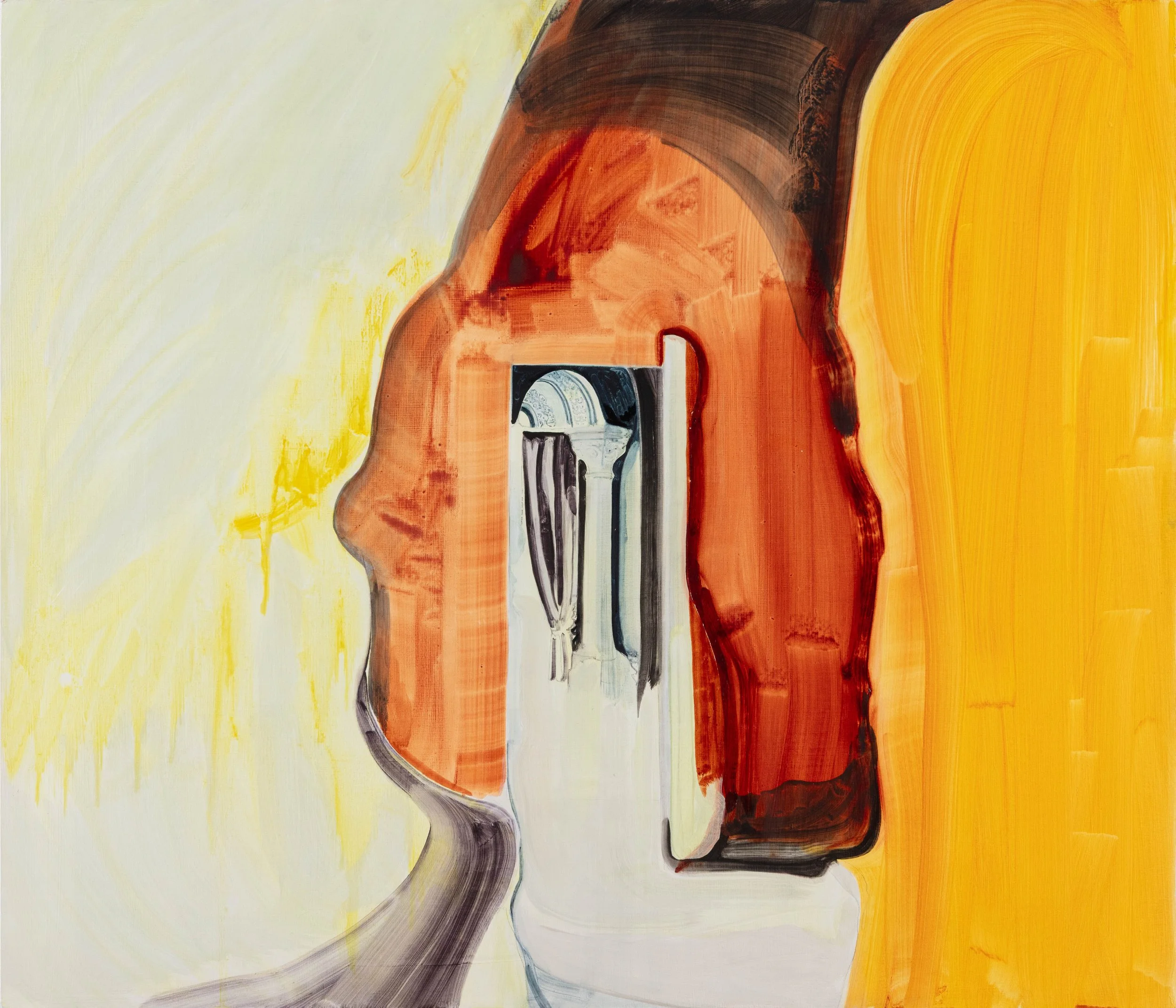 Doorway, oil on board, 60 x 70 cm, 2025