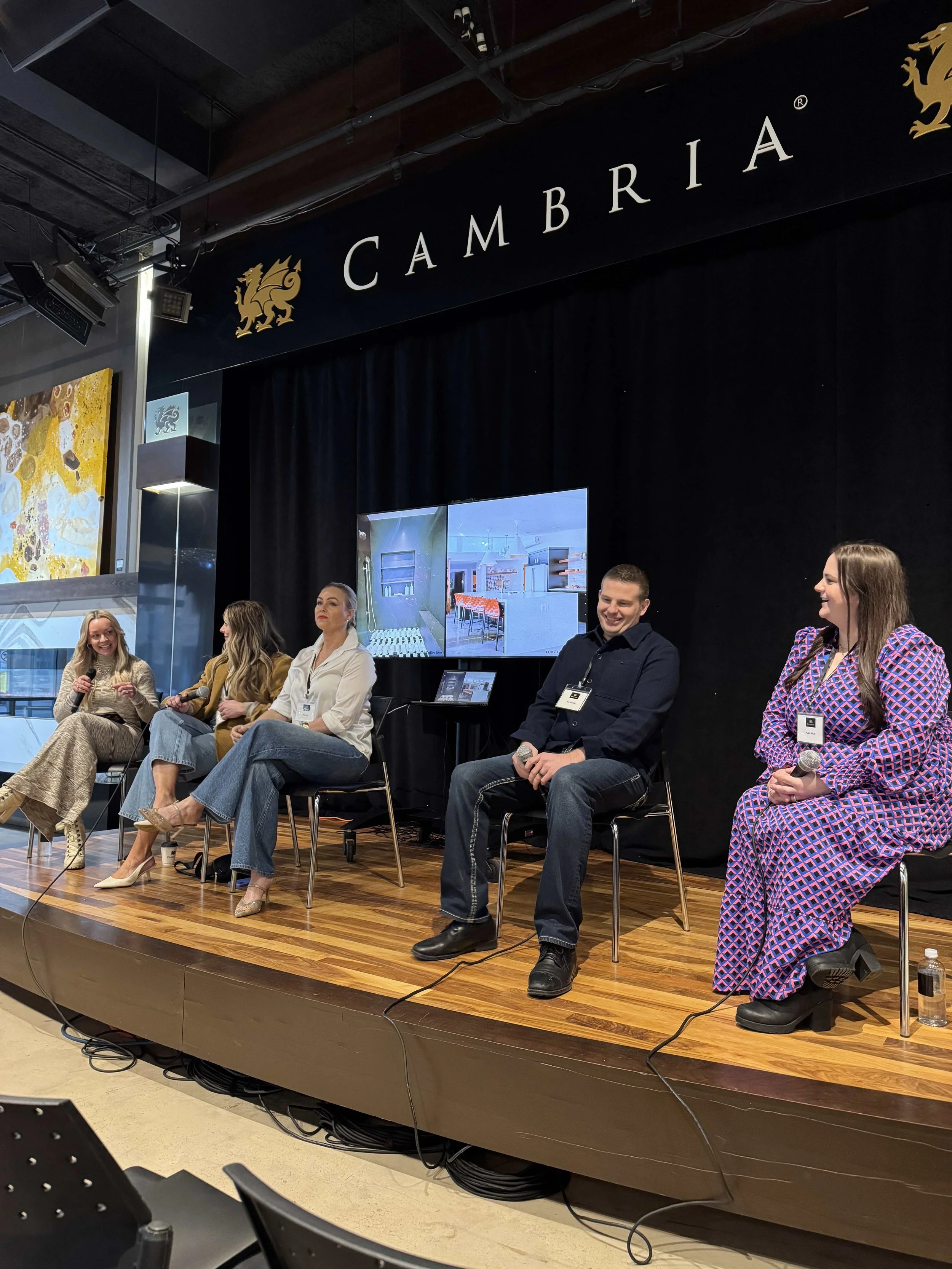 Sean Glessing is speaking on quality custom cabintry at Cambria design panel in Minneapolis