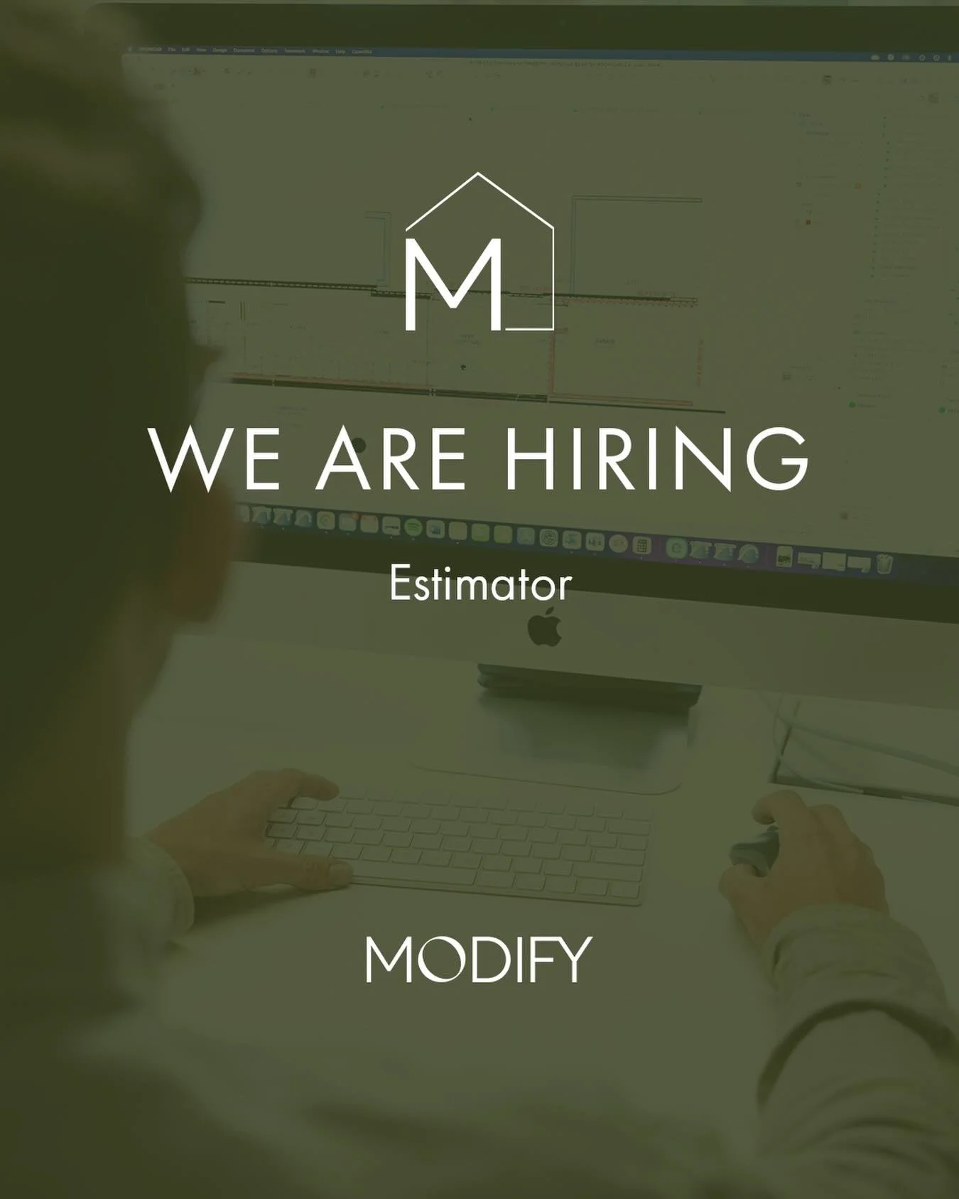 Join Our Team | Estimator

We are looking for a motivated Estimator to join the Modify + Profile Property Group team.

This is a pivotal role within our construction business, responsible for meticulously budgeting and pricing projects across a range