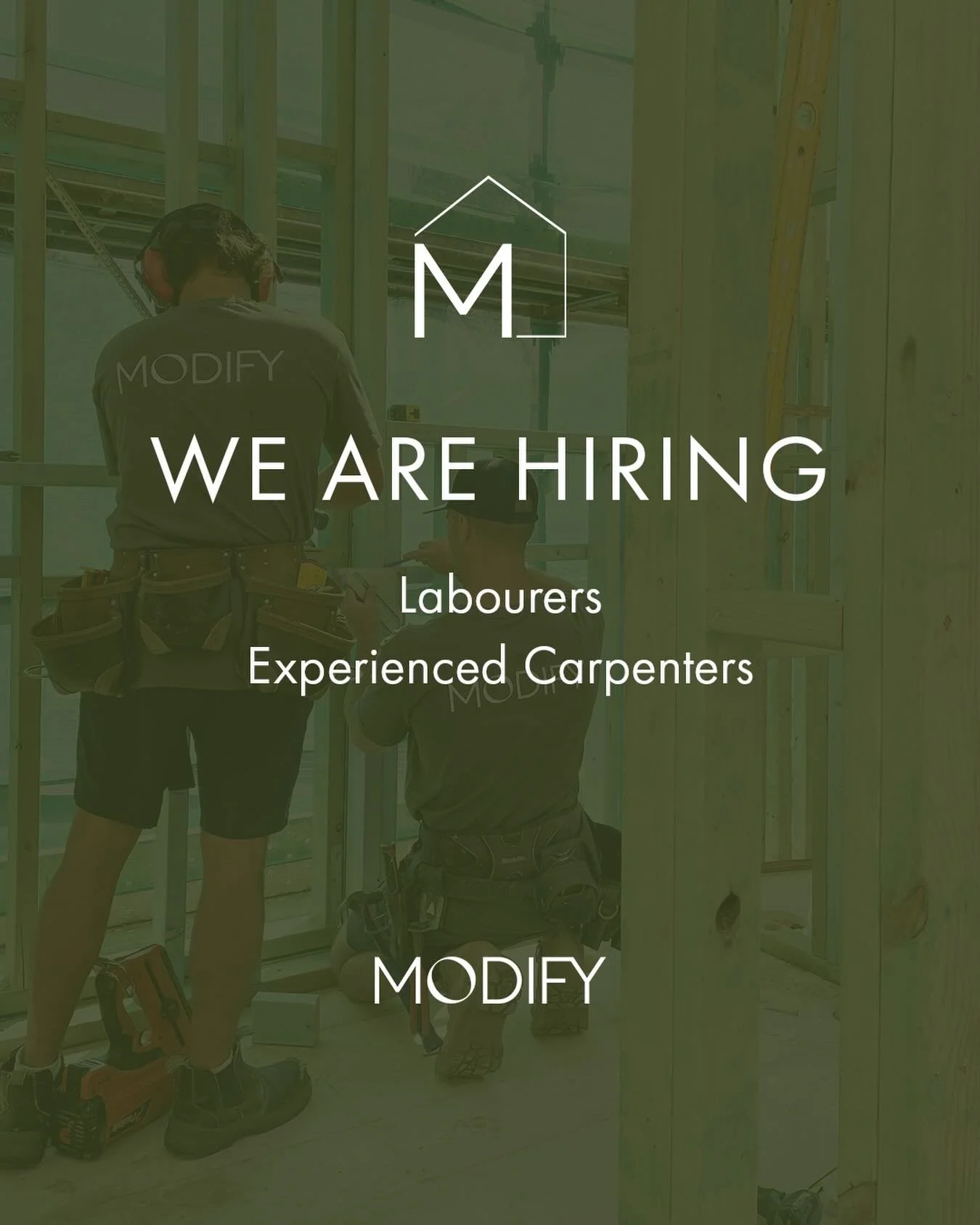 Join Our Team | We are a bespoke design and construct company located in Paddington, Sydney, specialising in mid to high-end residential projects predominantly in the eastern suburbs, inner west and lower north shore. 

We are on the lookout for 2 ro