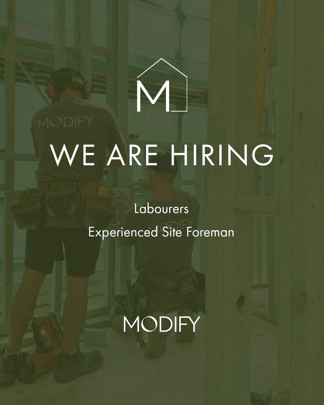 Join Our Team | We are a bespoke design and construct company located in Paddington, Sydney, specialising in mid to high-end residential projects predominantly in the eastern suburbs, inner west and lower north shore. 

We are on the lookout for 2 ro