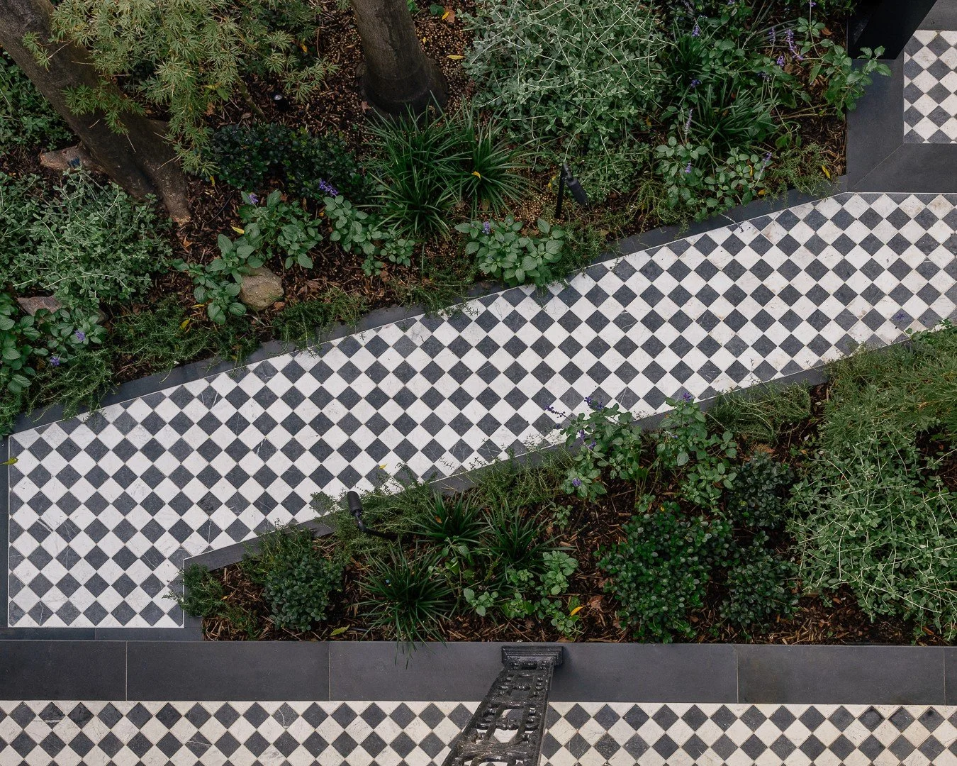 Moncur House | Front Garden 🤍🖤

First impressions matter.

At Moncur House, heritage details were carefully restored and celebrated, from the checkerboard tumbled stone tiles at the entry to the refreshed Victorian fa&ccedil;ade. Laid on the diagon