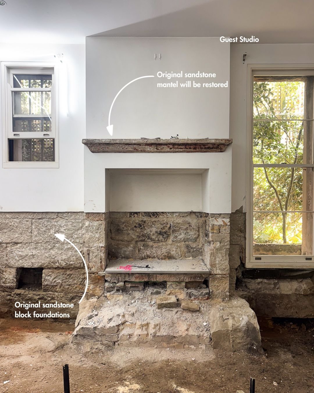 Lammermuir House | Progress Report
There&rsquo;s something pretty special about watching the structure of an old house emerge as the work progresses. At Lammermuir House, we&rsquo;re uncovering layers of its history, including the incredible sandston