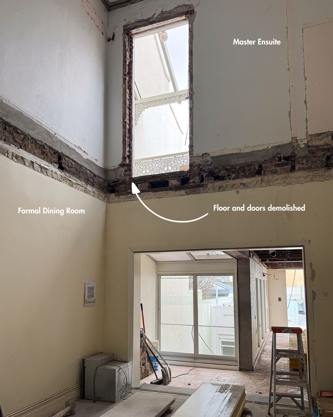 Regent Terrace | Demolition! 🛠️

Renovation is officially GO at this lovely wide Paddington terrace!

It&rsquo;s amazing what a difference a week on site can make. Demolition is well underway, opening up the house and creating the space needed for a