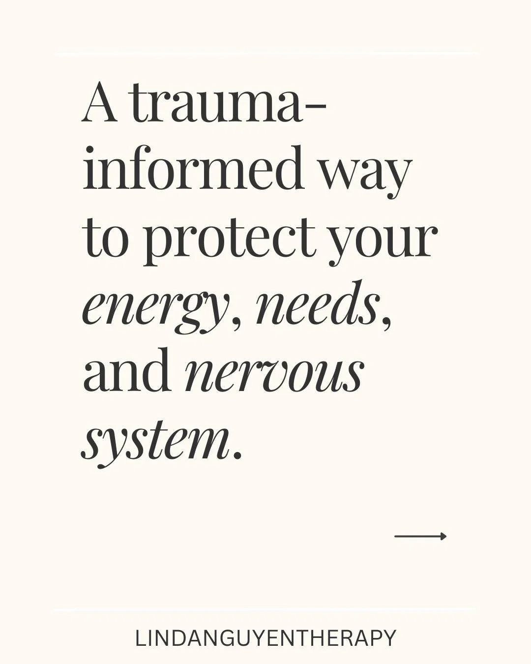 For many trauma survivors, &ldquo;boundaries&rdquo; can feel rigid or unsafe.

Reframing them as agreements can support clarity, consent, and nervous system safety.