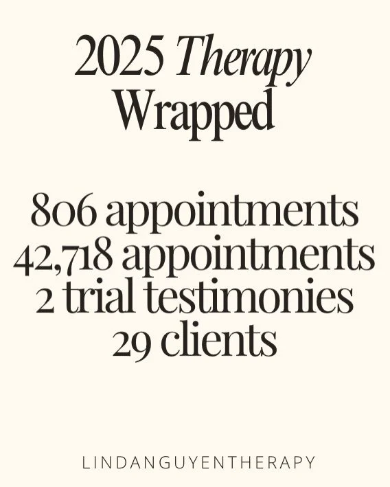 My 2025 therapy wrapped!