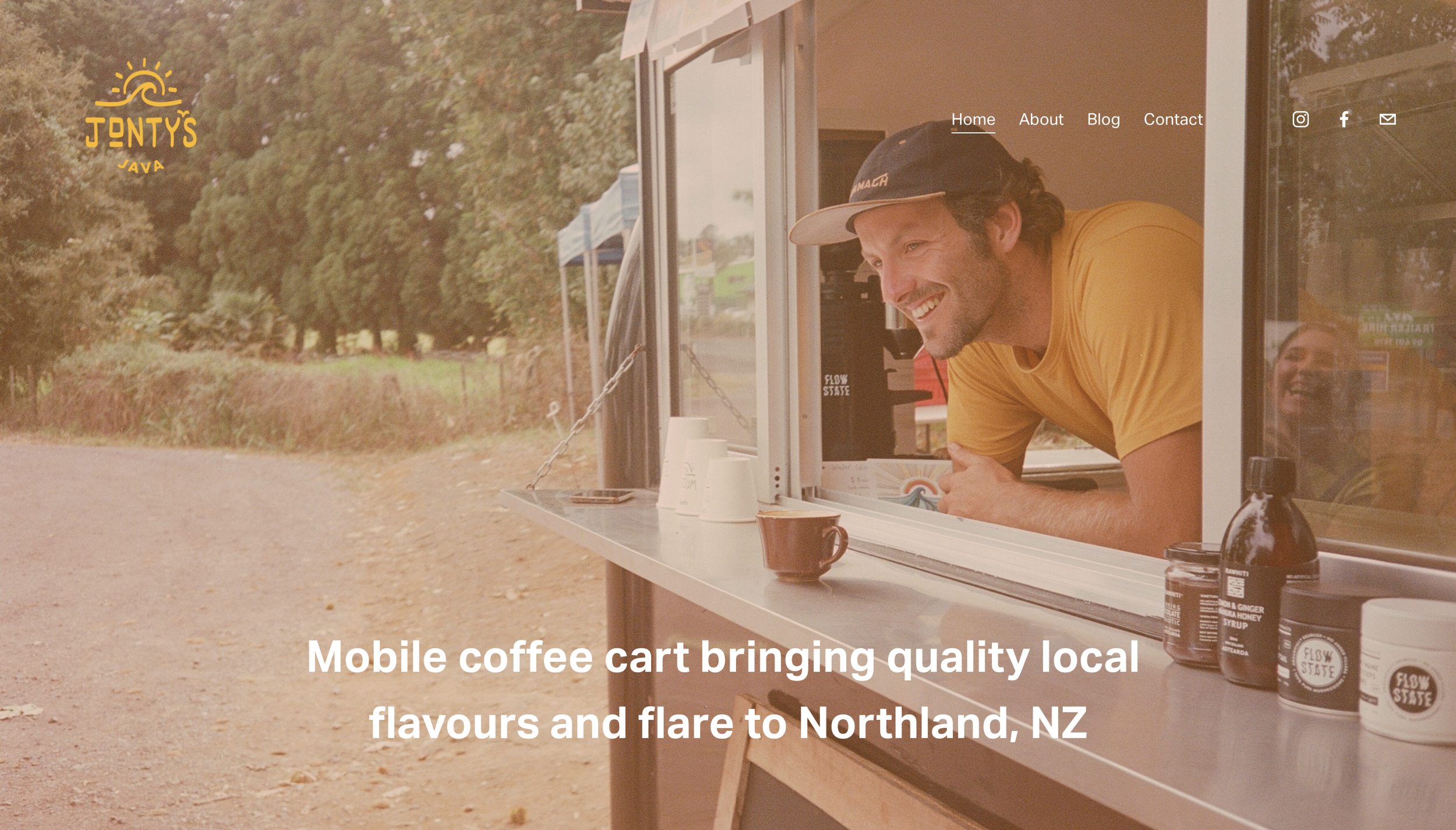 Jonty's Java: 
Branding & Website