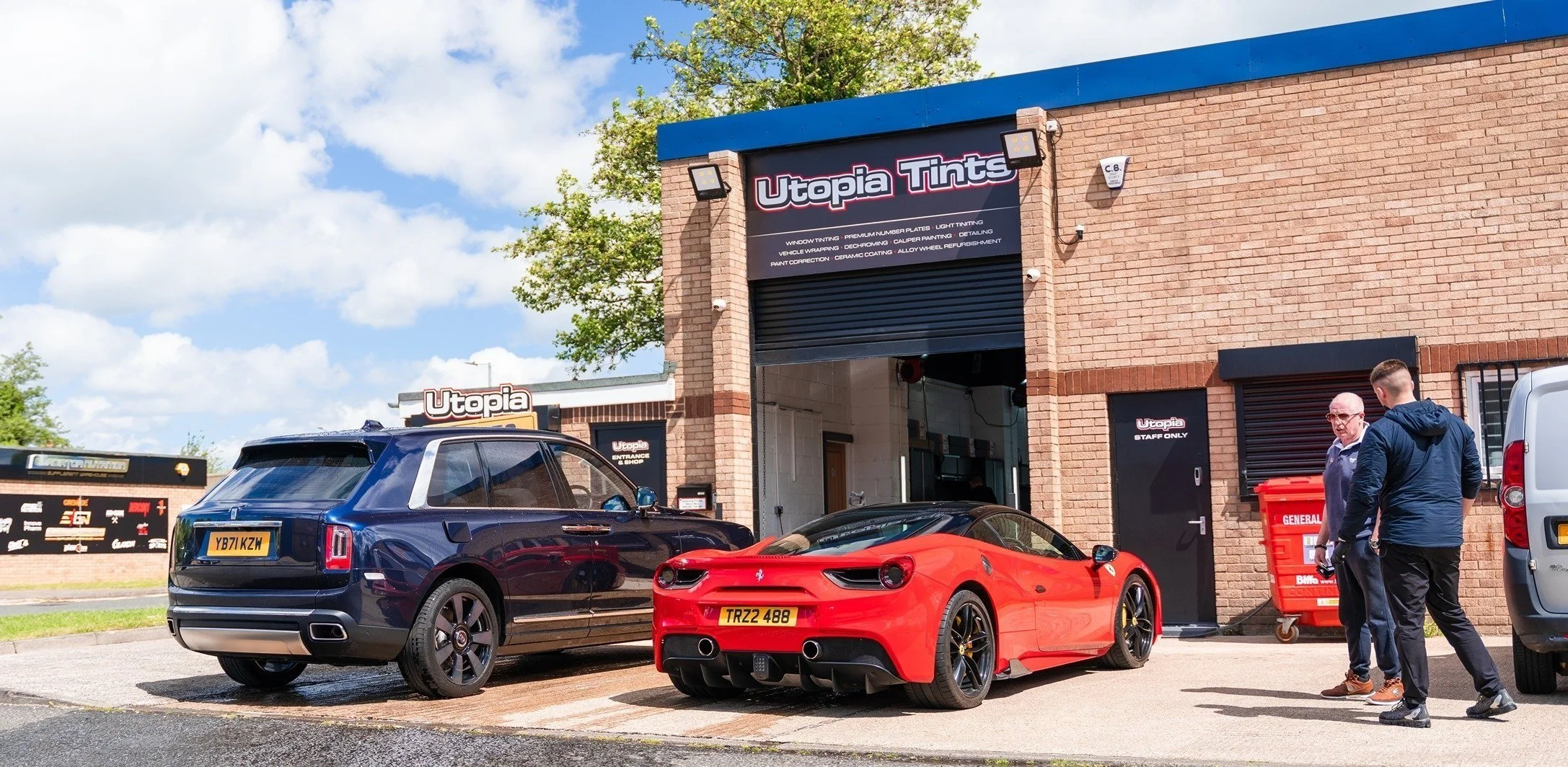 Window tinting at Utopia Tints Durham, 2023