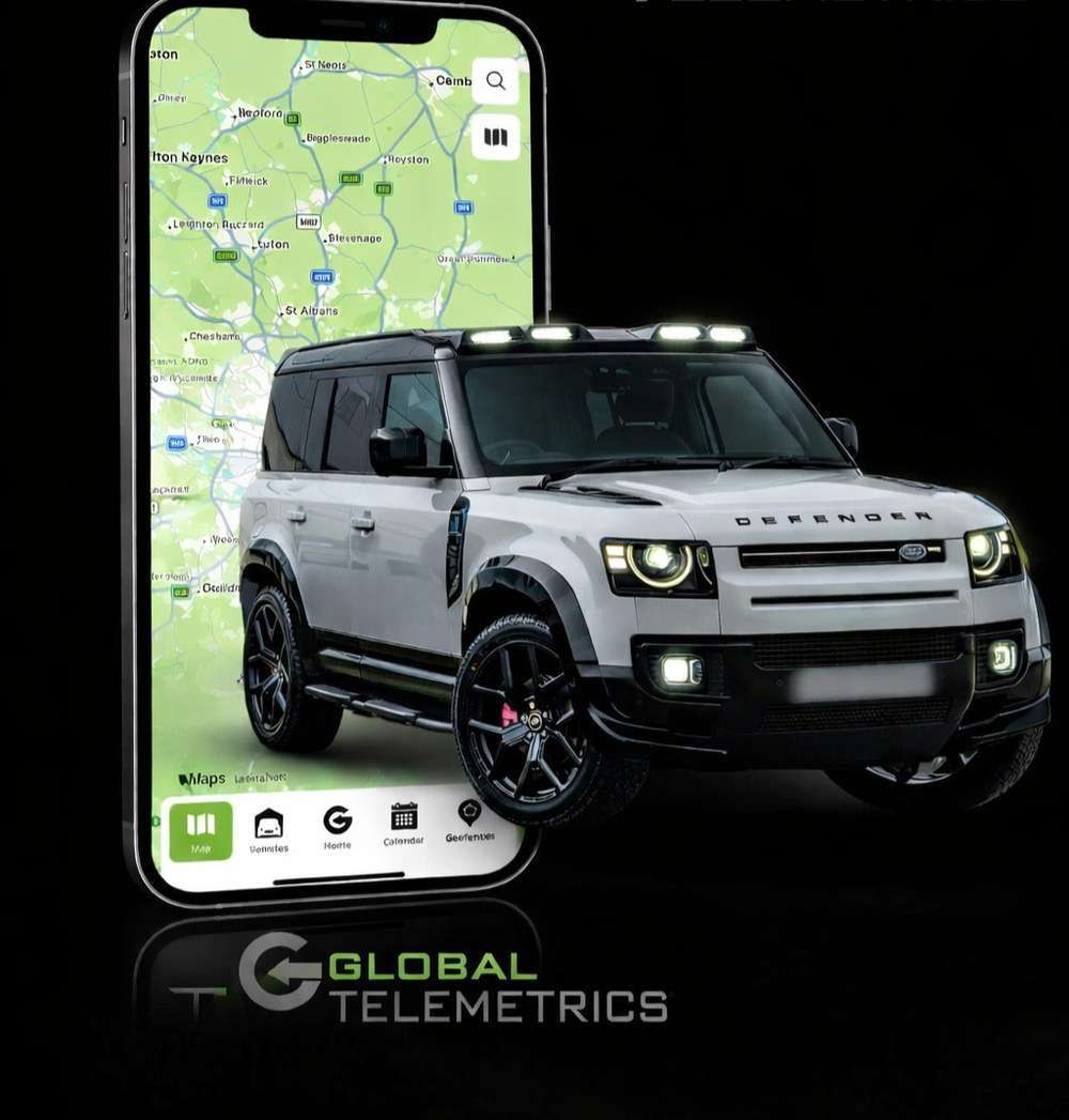 Thatcham approved GPS tracker fitted to Land Rover Defender