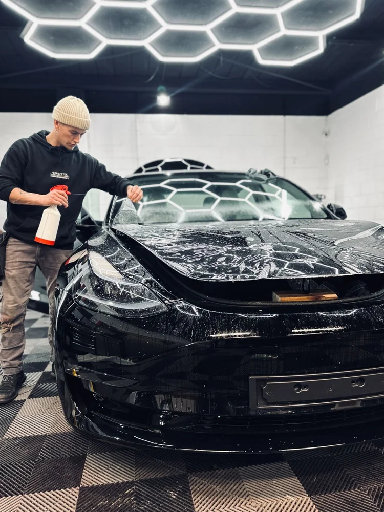 PPF paint protection film detail at Utopia in Durham