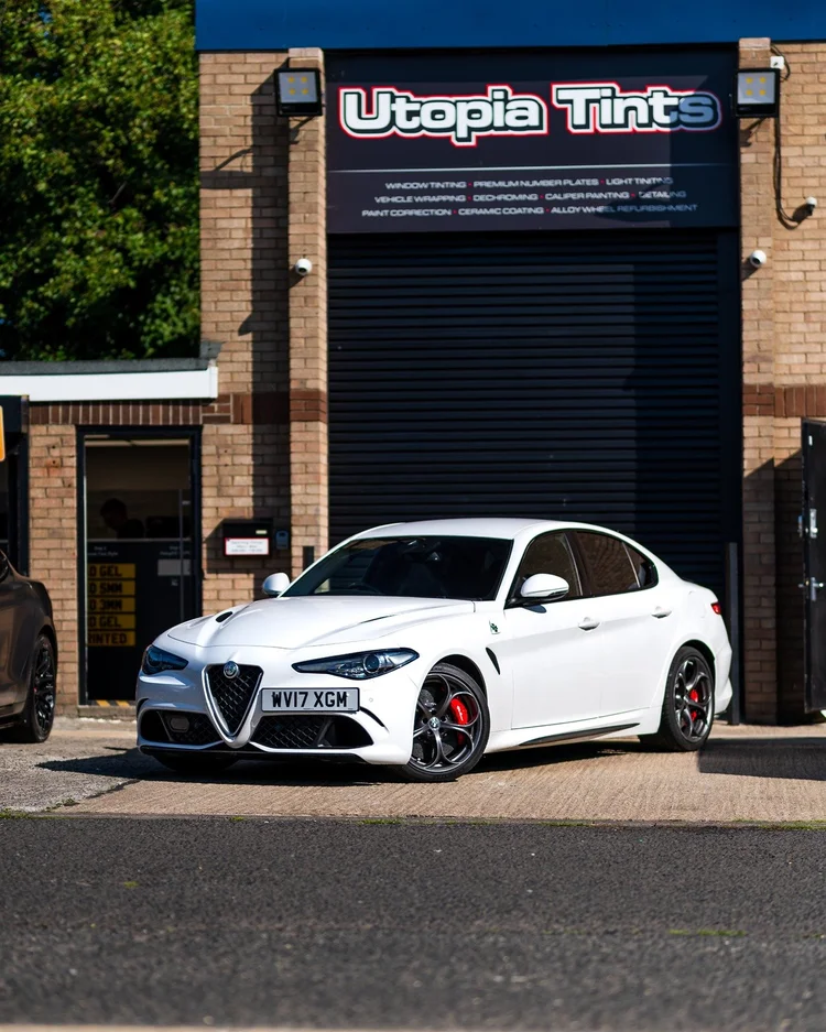Caliper painting at Utopia Tints Durham