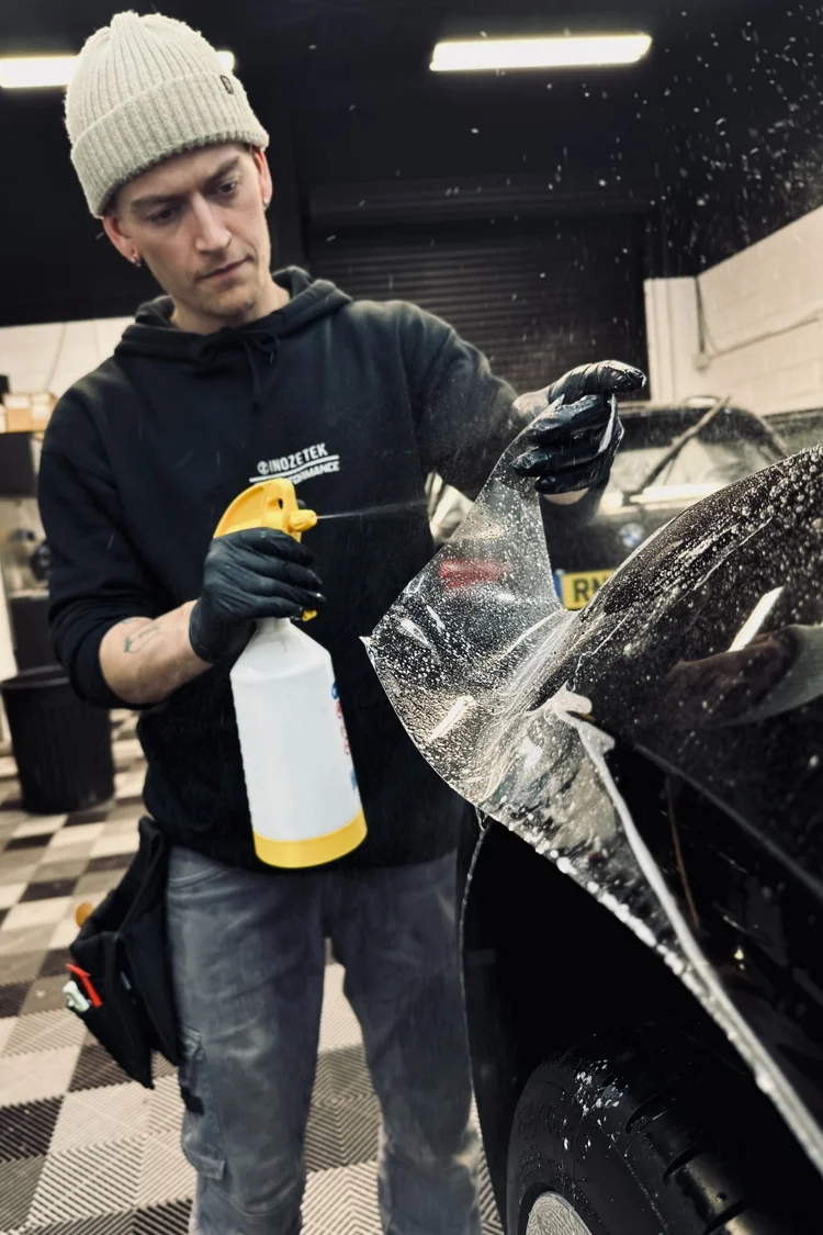 STEK paint protection film install at Utopia