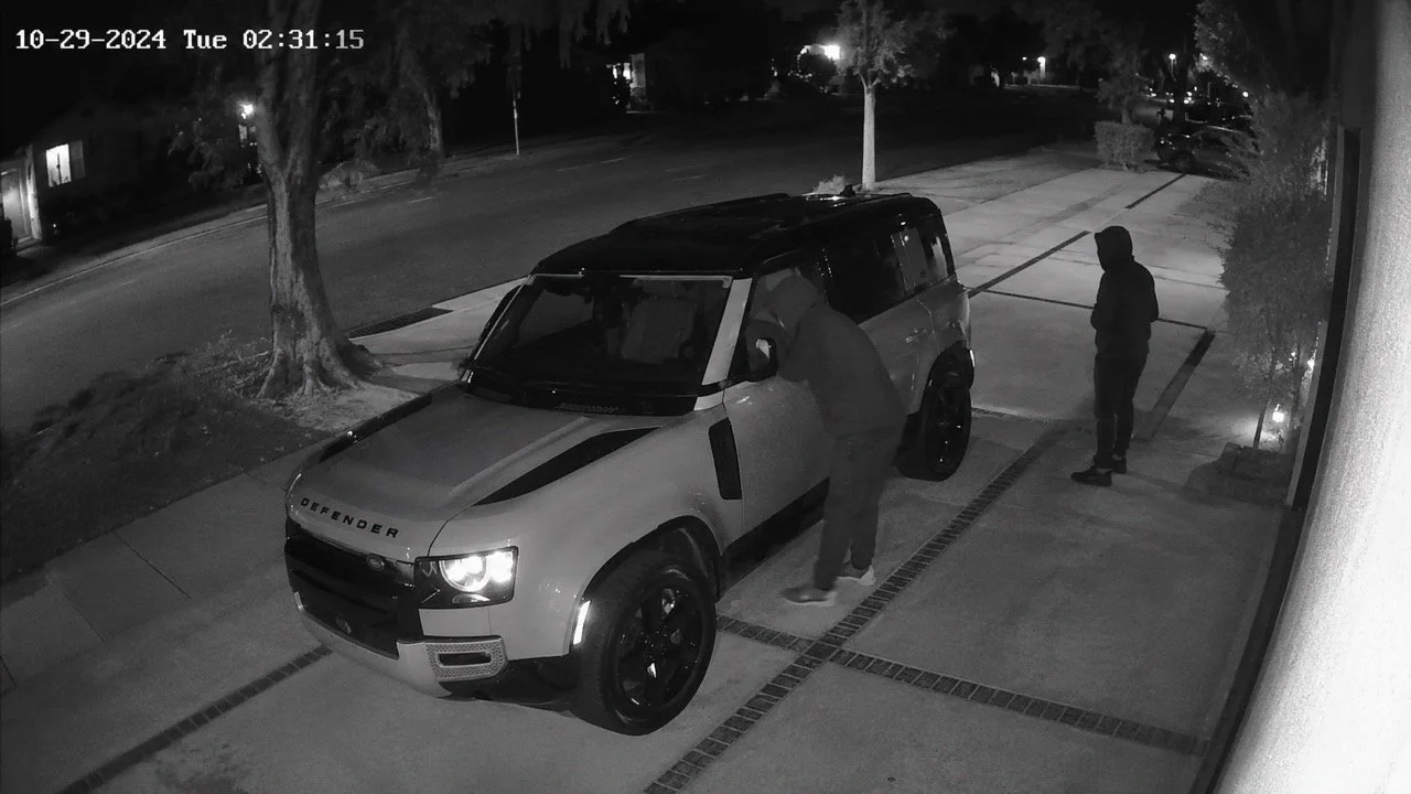 can-phantom defender stop stolen car - durham