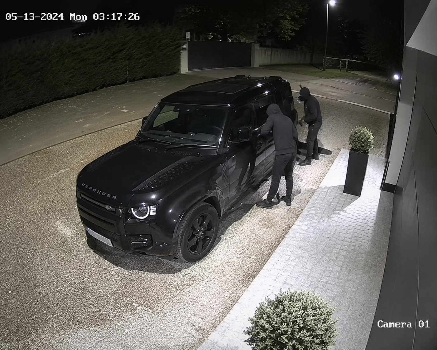 can-phantom defender stop stolen car - durham, north east