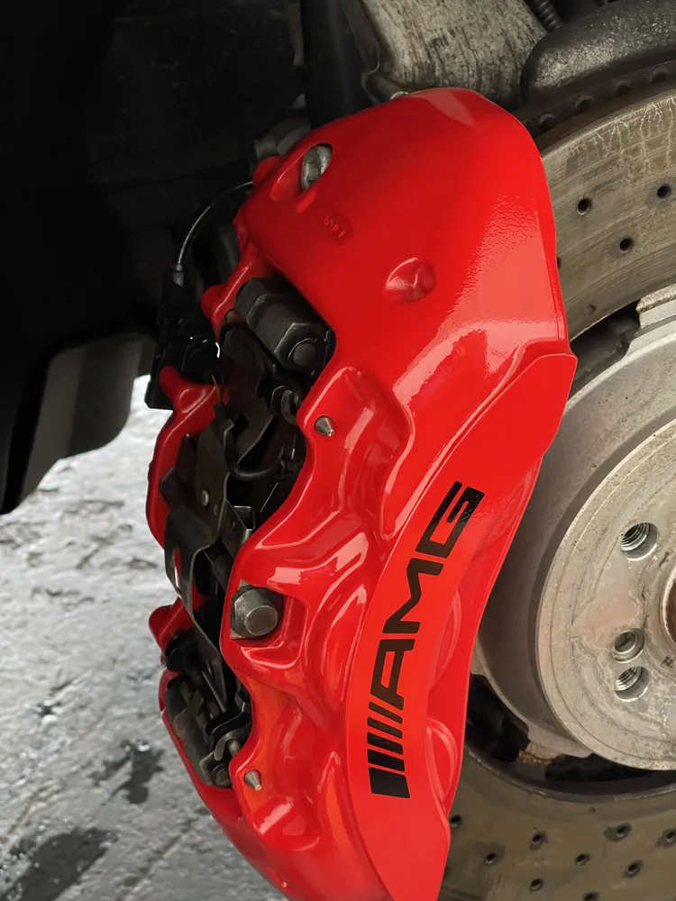 Caliper painting at Utopia Tints Durham