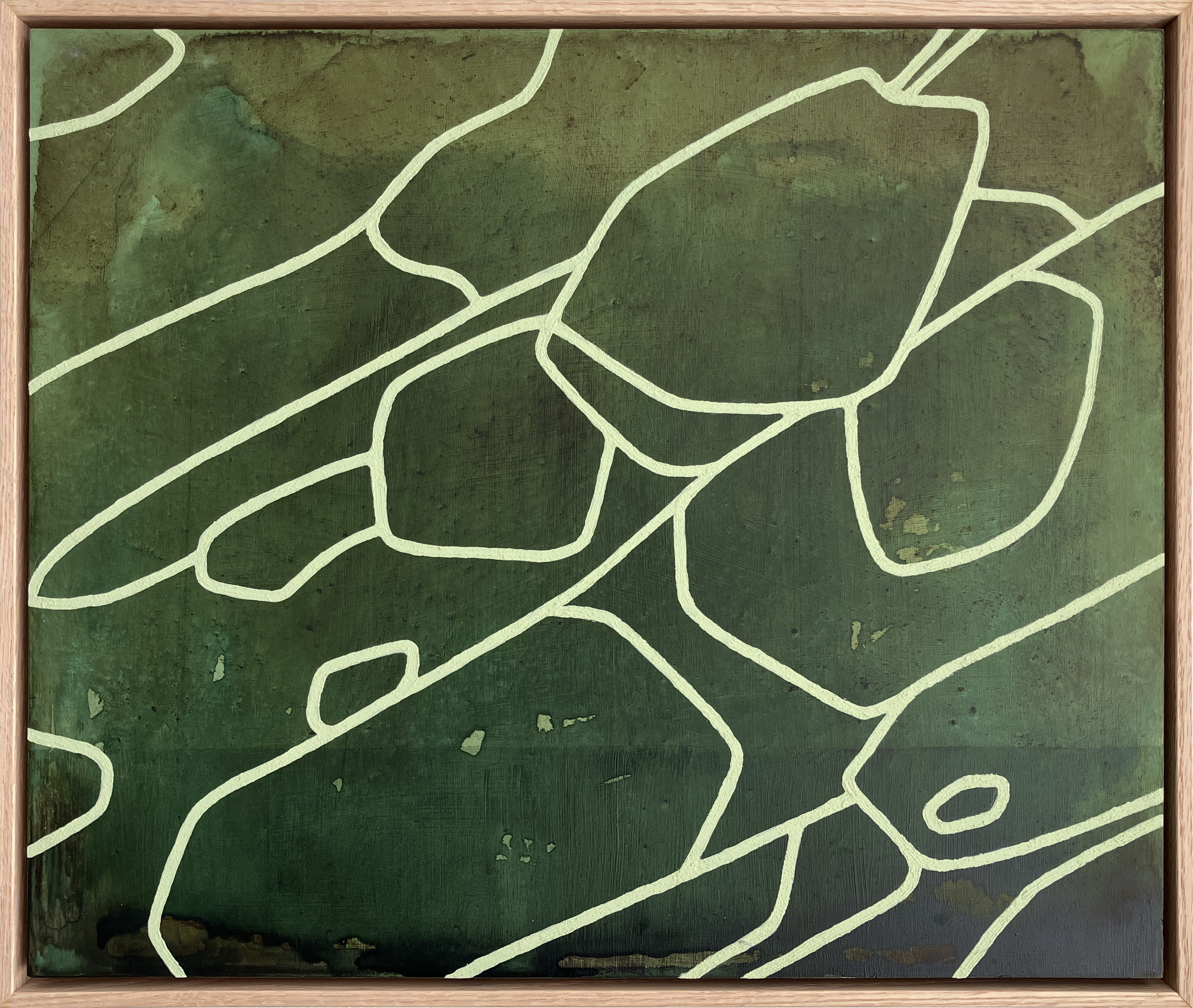 UNDERCURRENT | 62x52cm | Mixed media