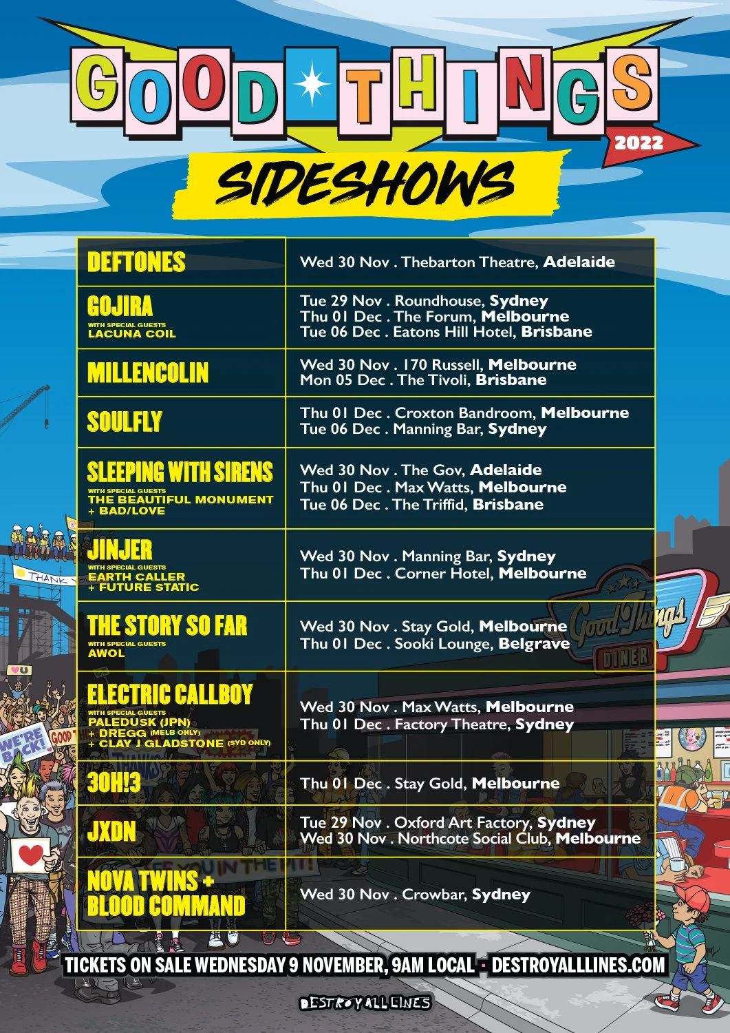 Good Things Sideshows Announced 
