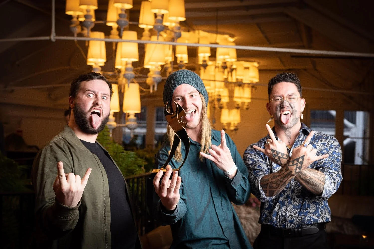 Alien Weponry Win New Zealand's Aotearoa Music Award For the Second Time!
