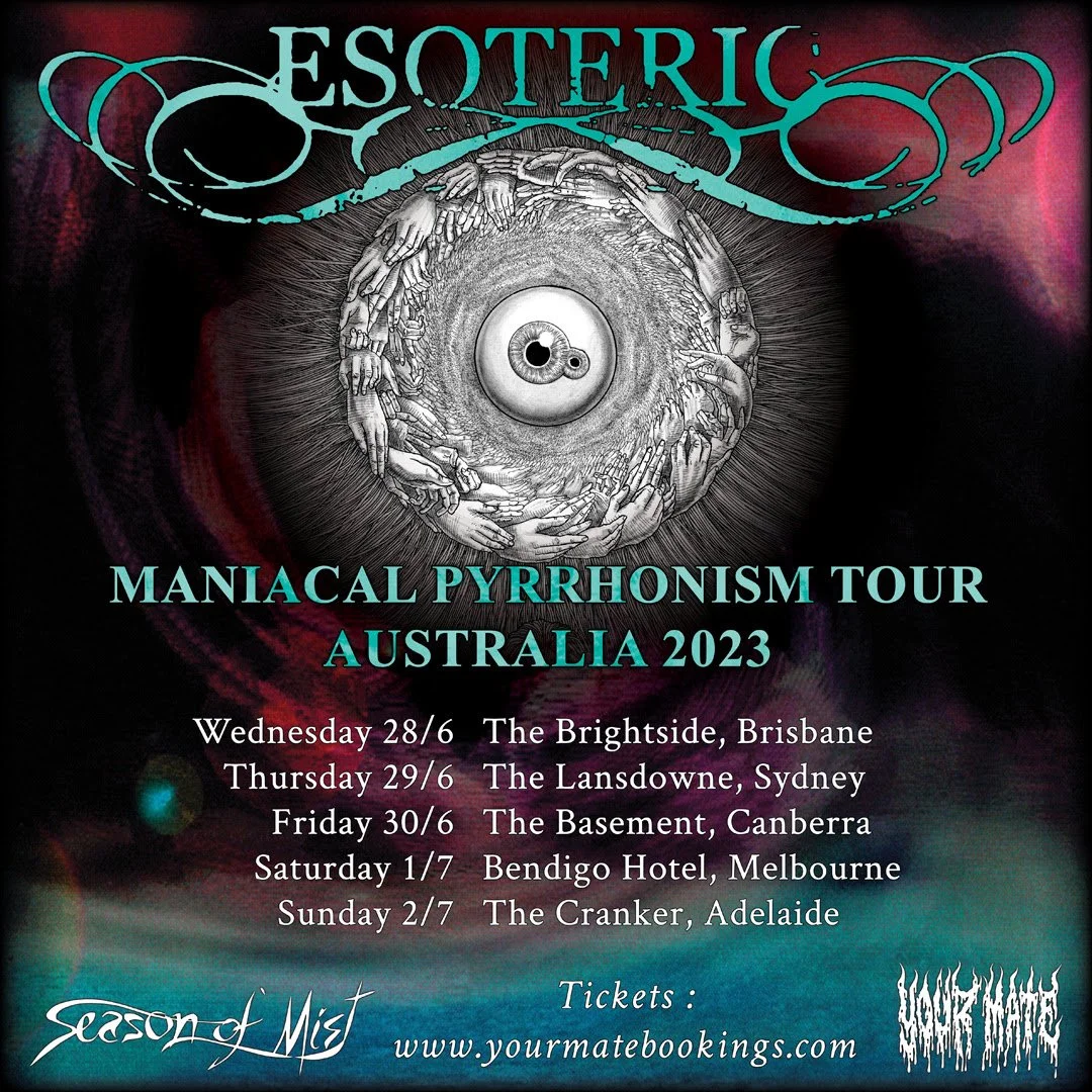 ESOTERIC AUSTRALIAN TOUR 2023