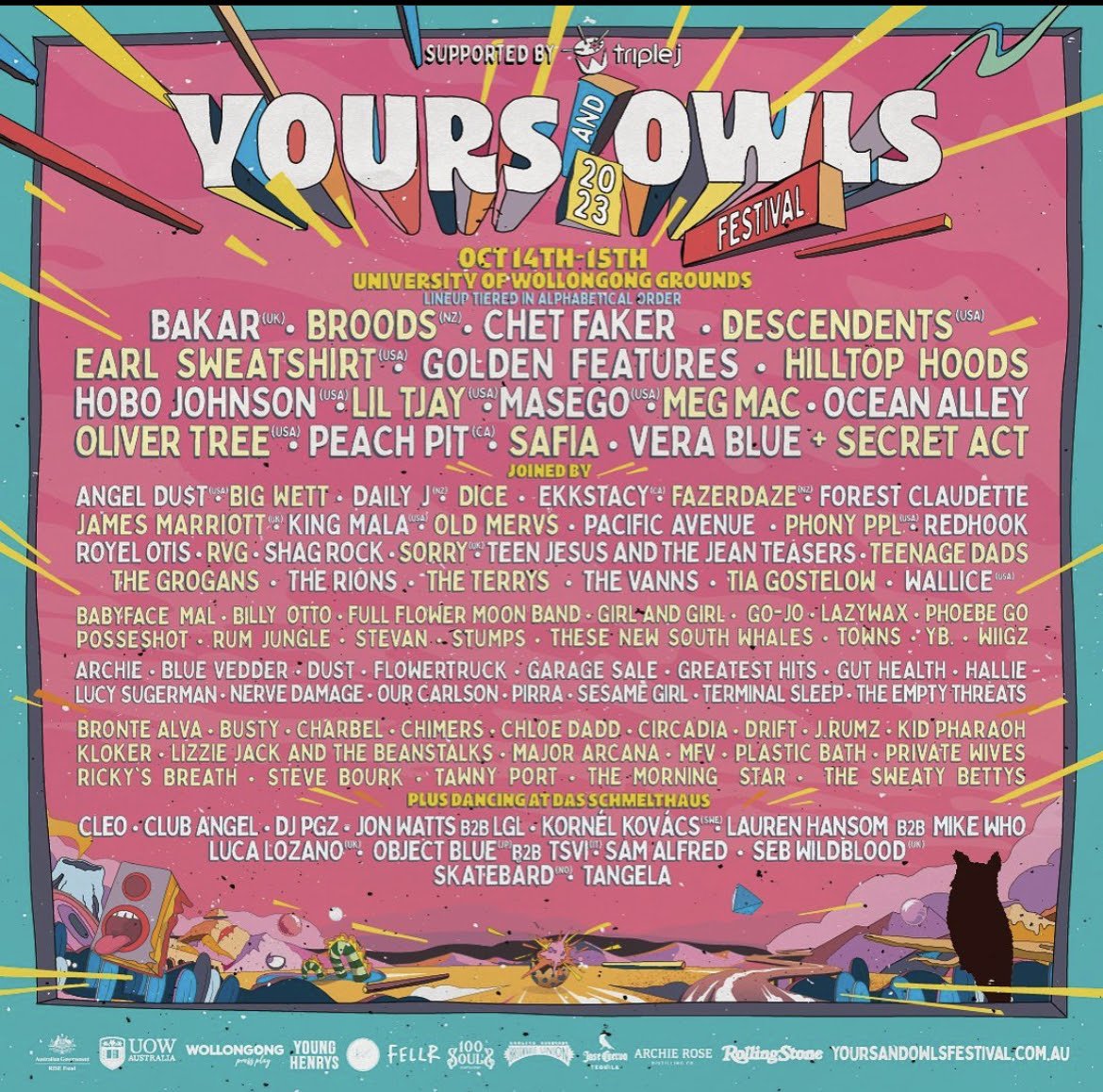 Yours &amp; Owls Festival 2023
