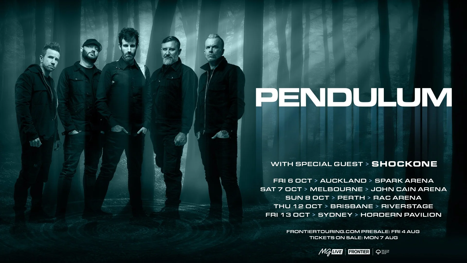 Pendulum announce Australia &amp; New Zealand headline tour
