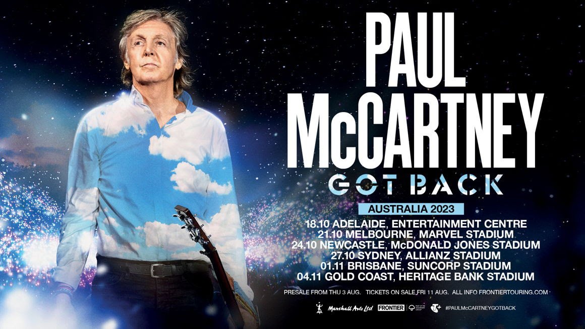 Paul McCartney brings his phenomenal 'Got Back' tour to Australia