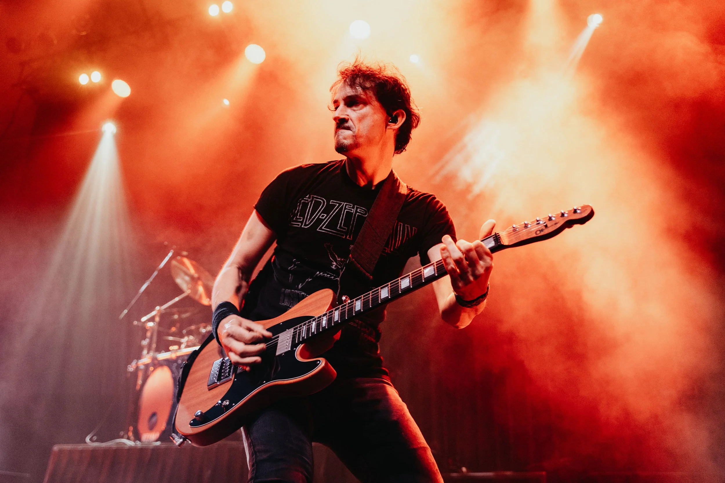 Joe Duplantier of Gojira at The Roundhouse November 28th 2022 for Good Things Festival sideshows