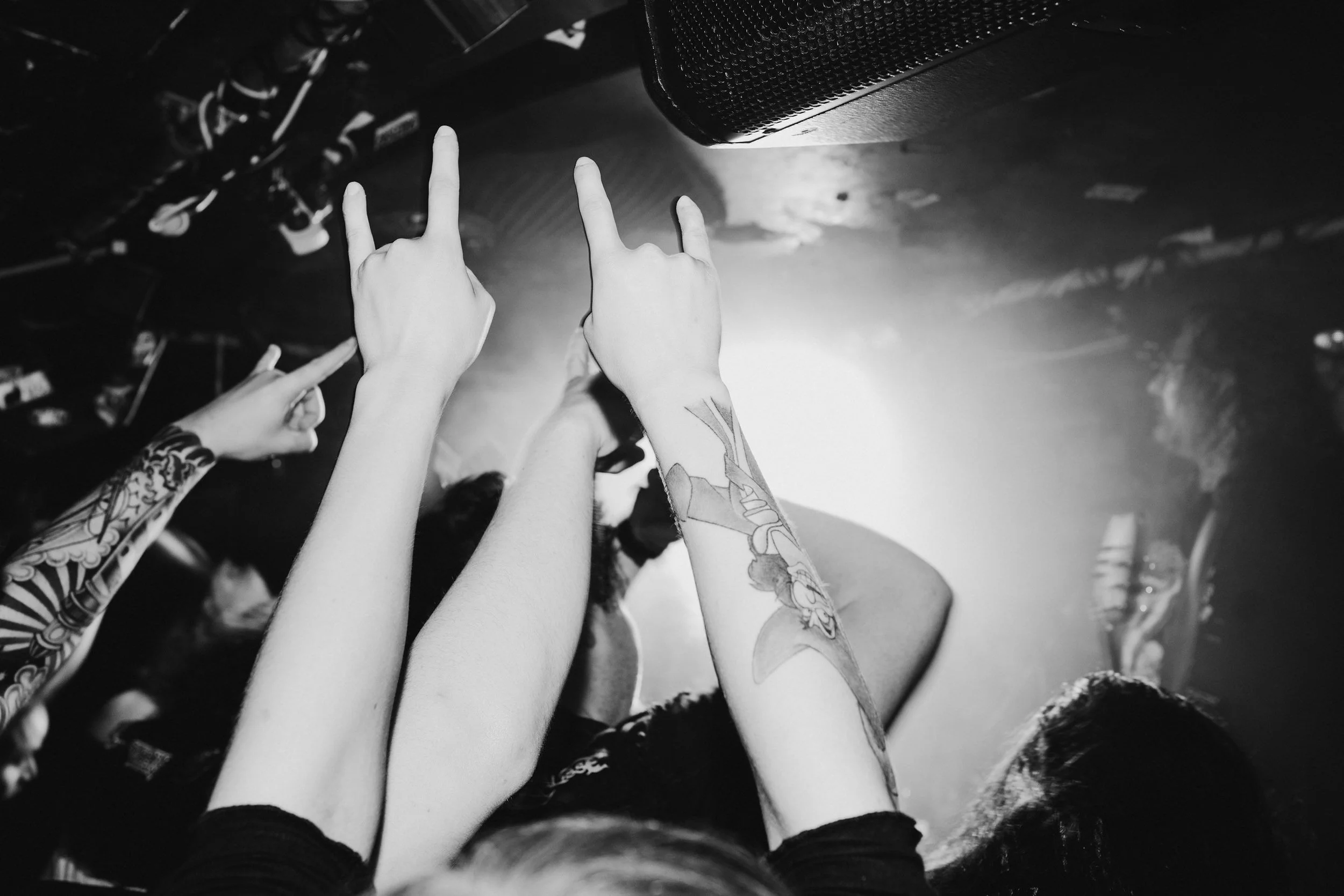 Crowd shots at Frankies Pizza