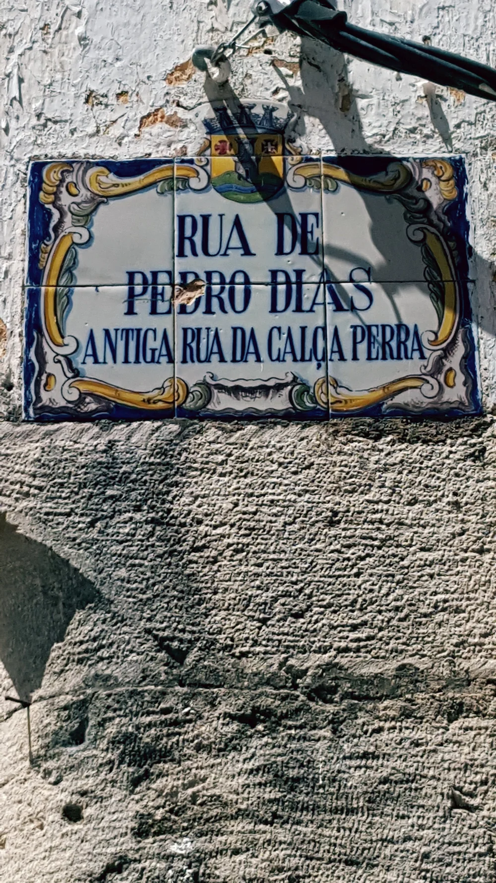 Azulejo used for road names .jpg