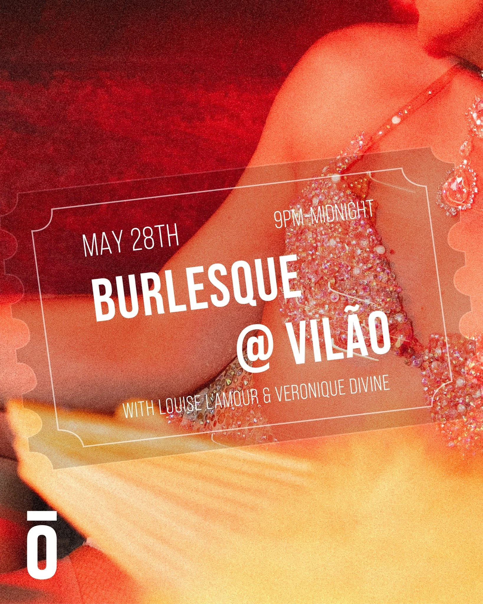 The lights dim. The show begins.

Burlesque Night returns to Vil&atilde;o with @louiselamour  and @veroniquedivine , from @grandecabaretlisboa .

Join us- tickets in bio.